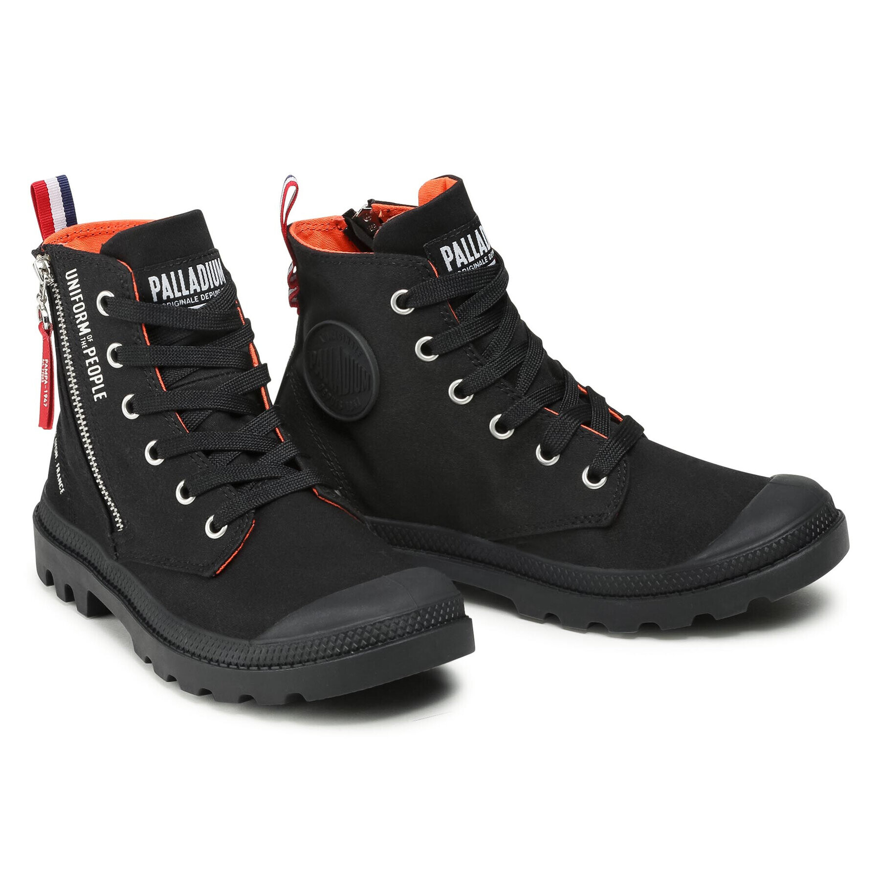 Palladium Trappers Pampa Hi Outzp Puotp 77023-008-M Negru - Pled.ro