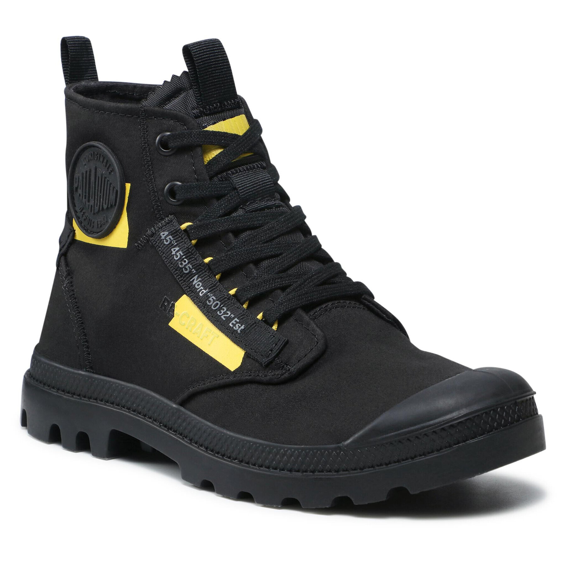 Palladium Trappers Pampa Hi Re-Craft 77220-008-M Negru - Pled.ro