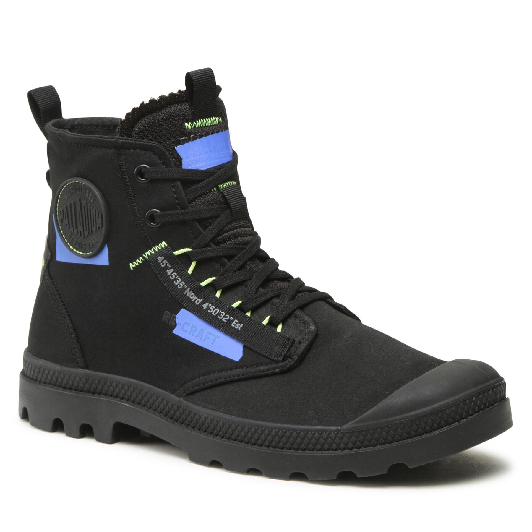 Palladium Trappers PAMPA HI RECRAFT Negru - Pled.ro