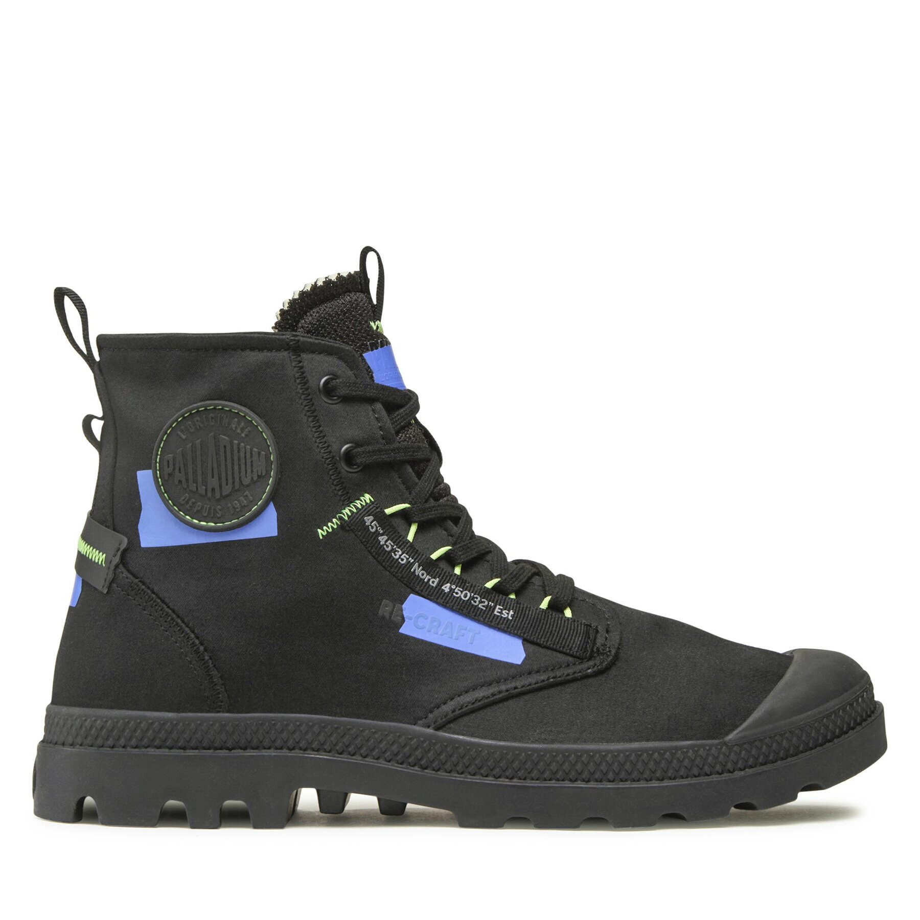 Palladium Trappers PAMPA HI RECRAFT Negru - Pled.ro