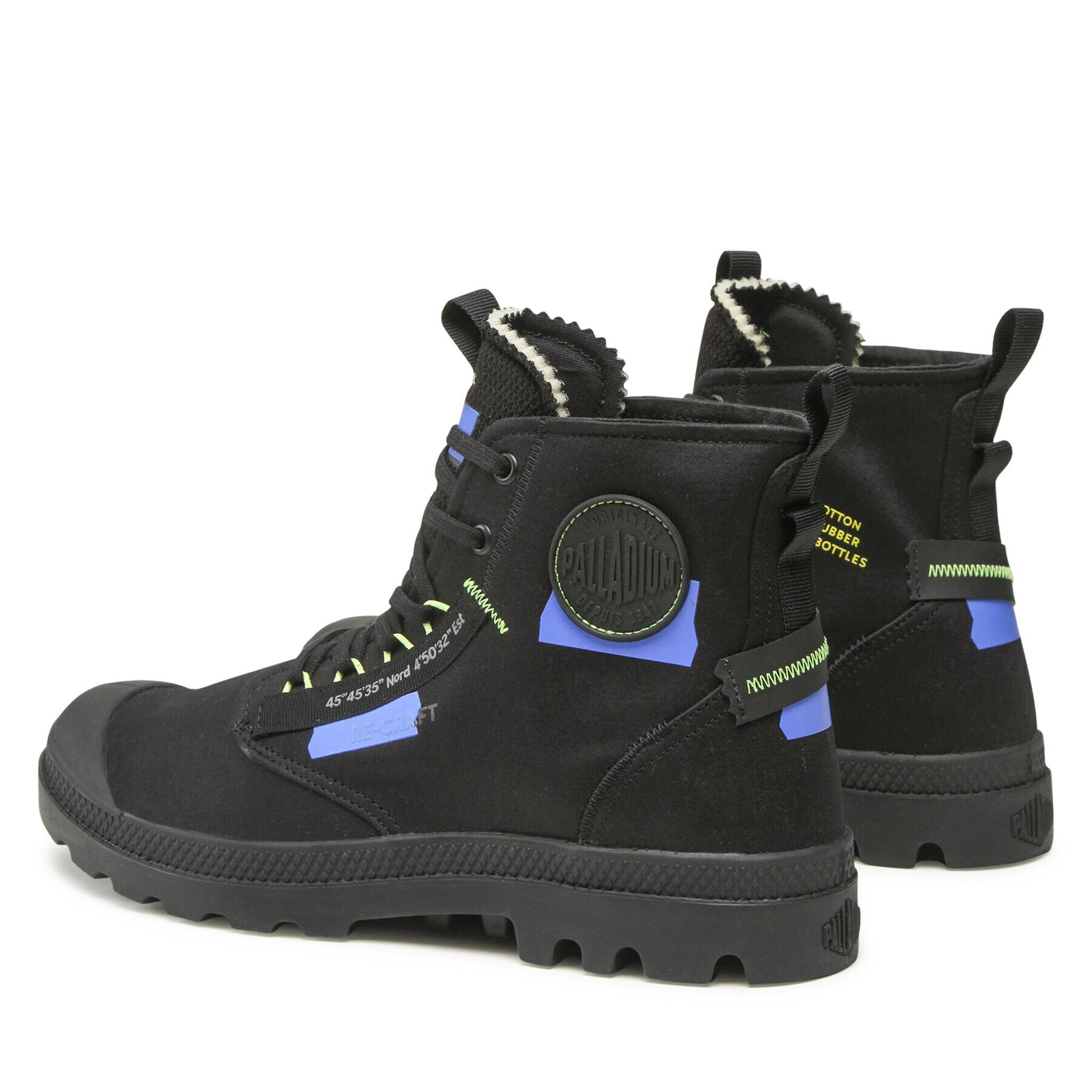 Palladium Trappers PAMPA HI RECRAFT Negru - Pled.ro