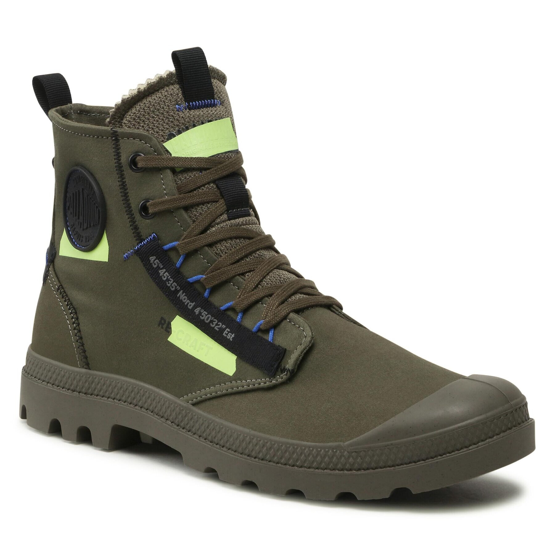 Palladium Trappers PAMPA HI RECRAFT Verde - Pled.ro