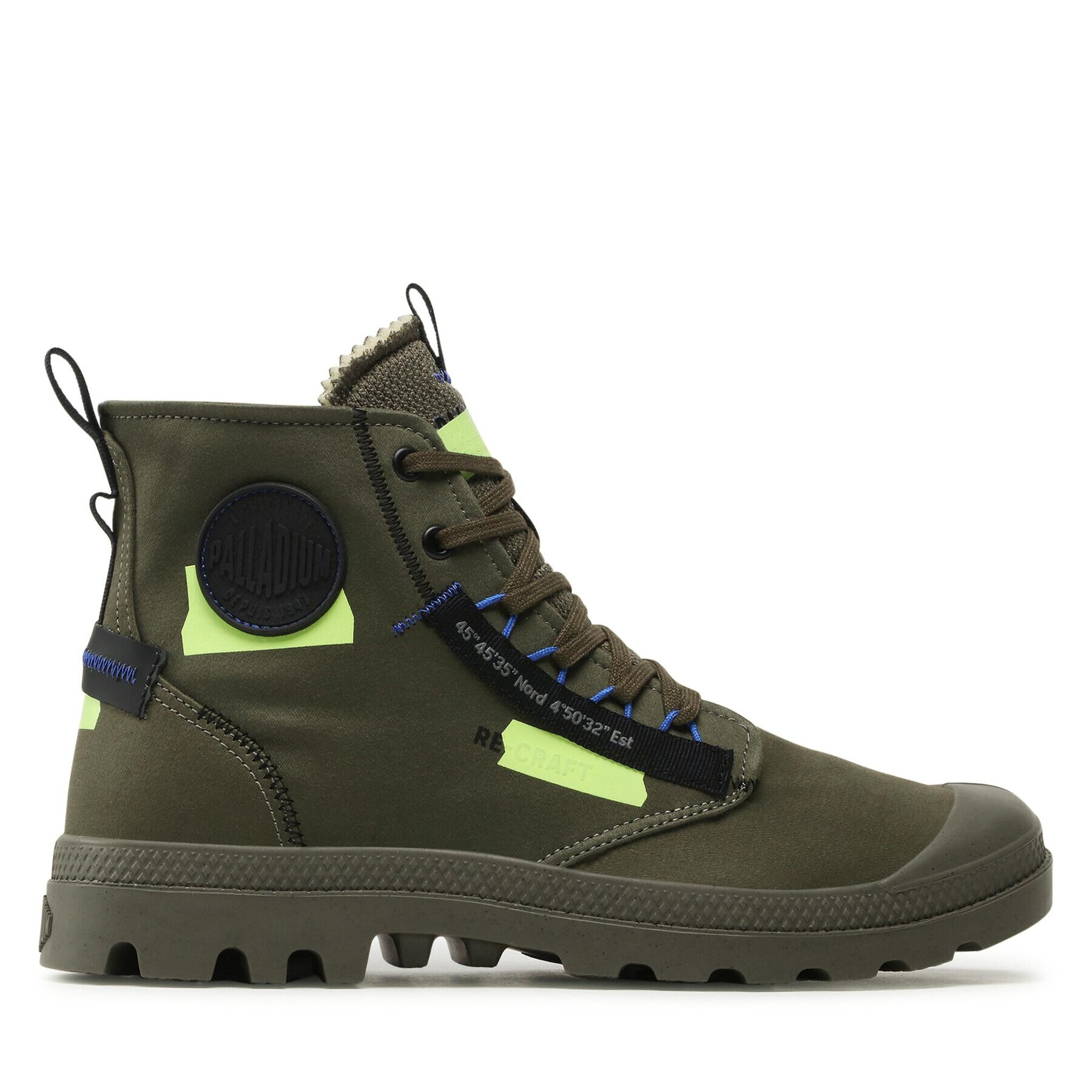 Palladium Trappers PAMPA HI RECRAFT Verde - Pled.ro