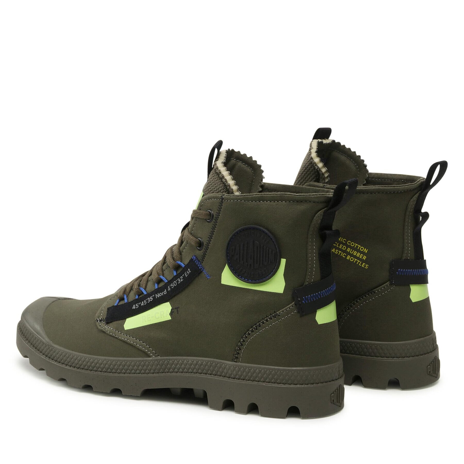 Palladium Trappers PAMPA HI RECRAFT Verde - Pled.ro