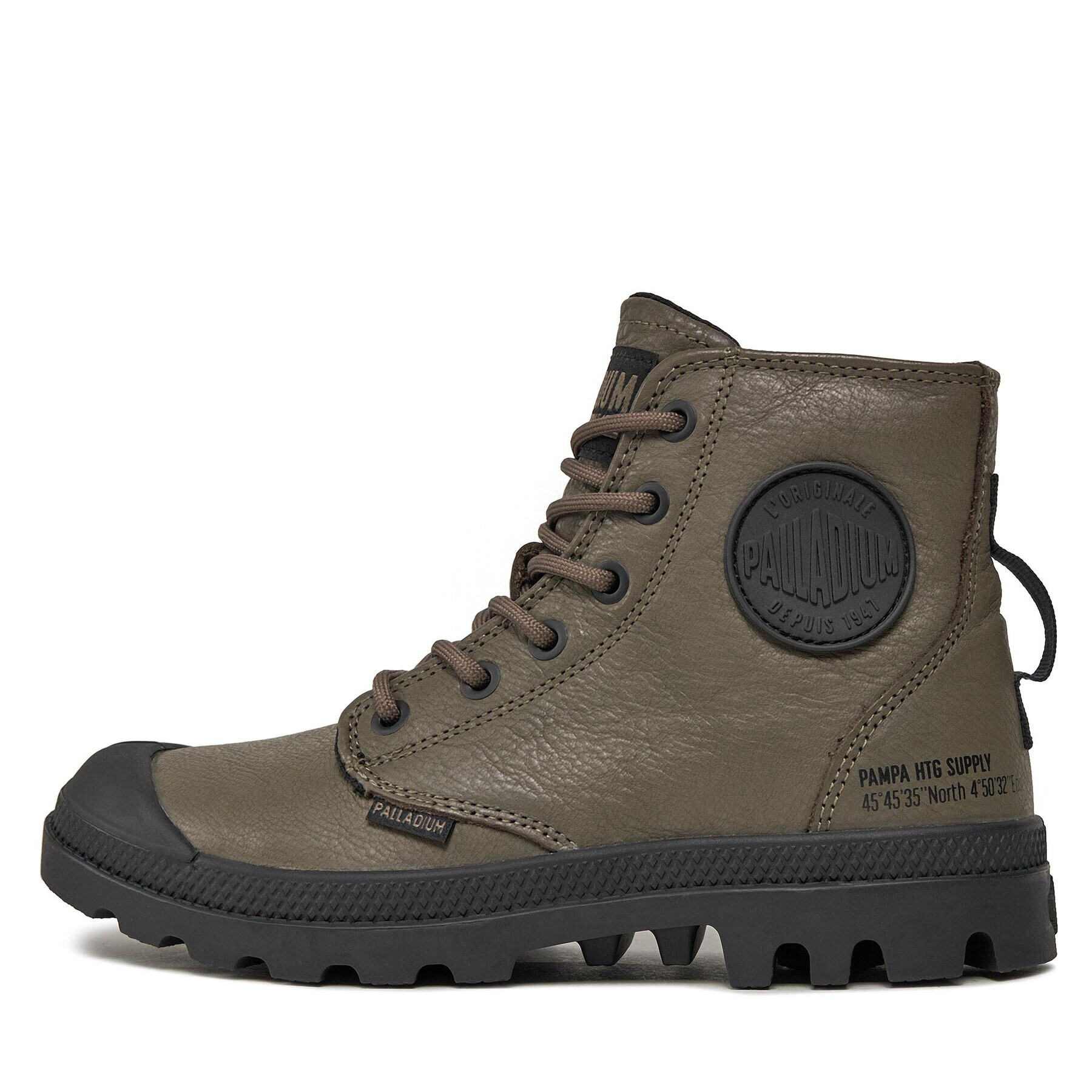 Palladium Trappers Pampa Hi Supply Lth 77963-213-M Maro - Pled.ro