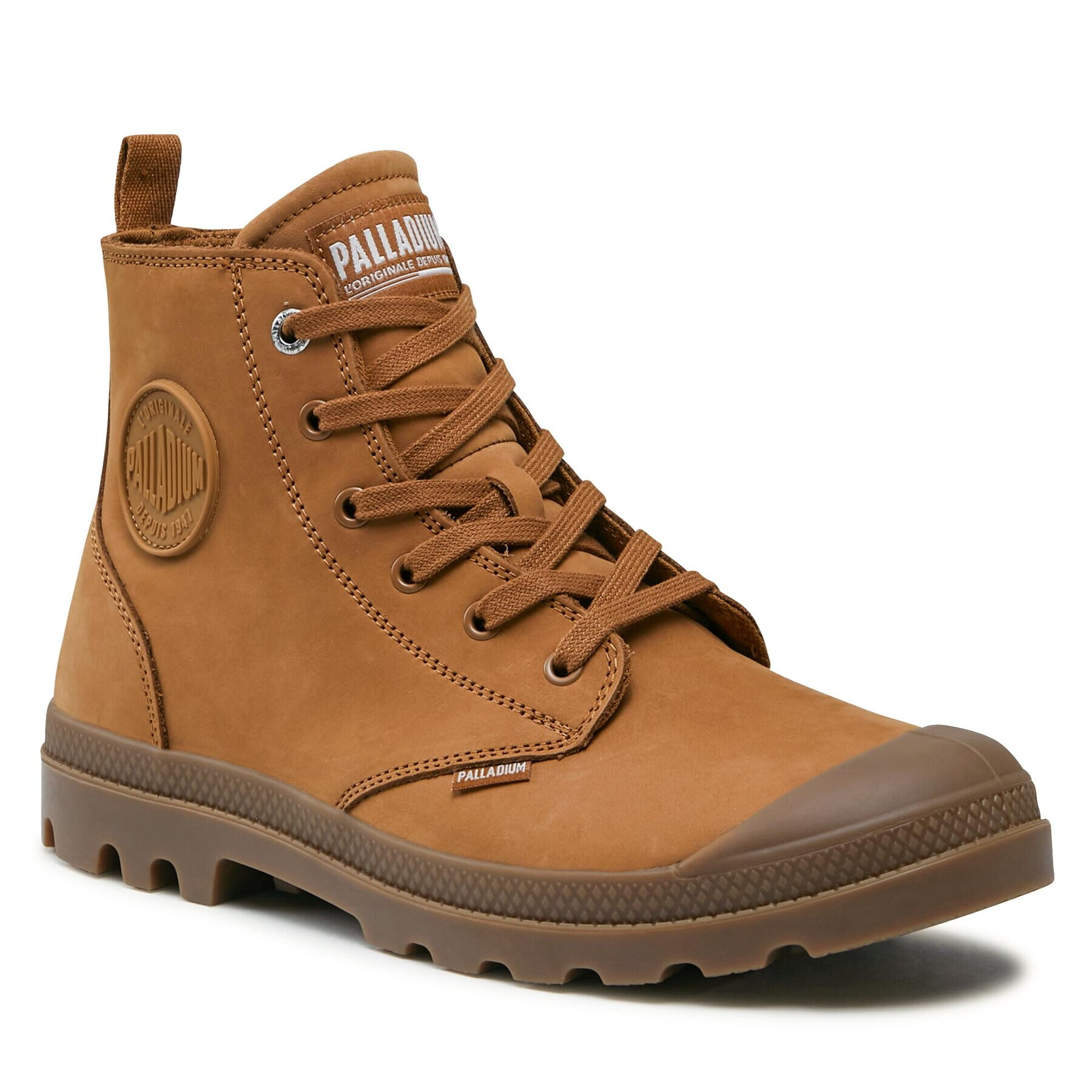 Palladium Trappers Pampa Hi Zip 06440-237-M Maro - Pled.ro