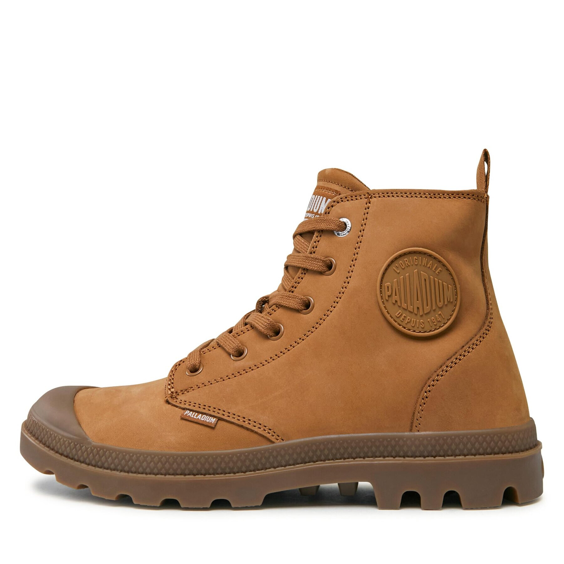 Palladium Trappers Pampa Hi Zip 06440-237-M Maro - Pled.ro