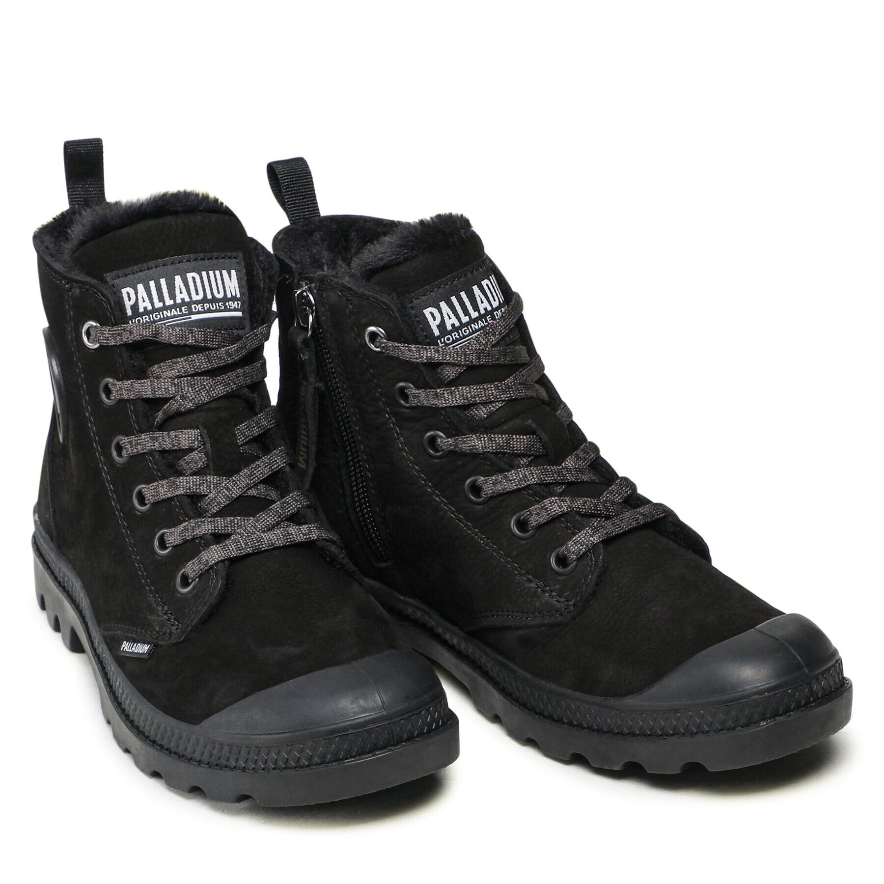 Palladium Trappers Pampa Hi Zip Wl 95982-010-M Negru - Pled.ro