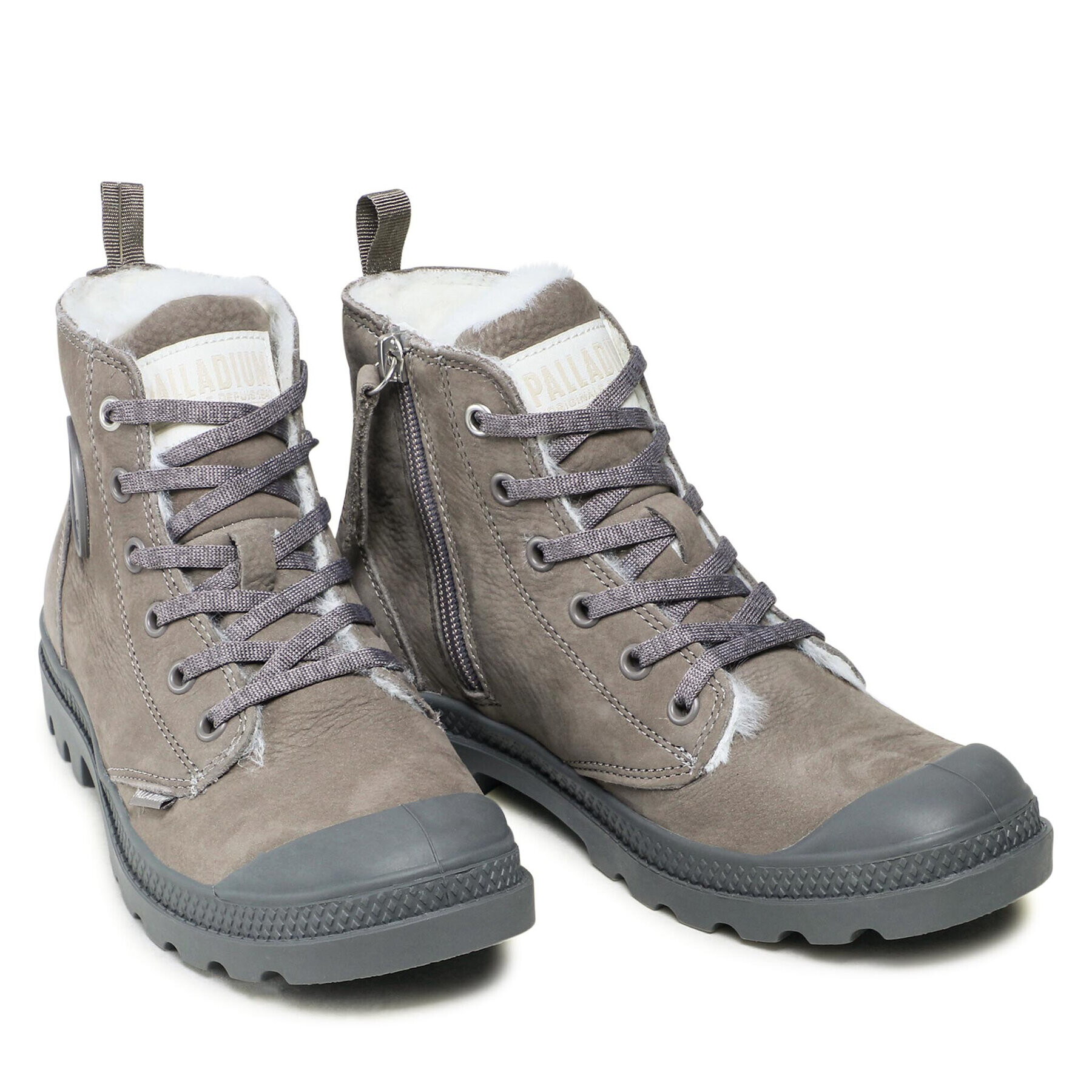 Palladium Trappers Pampa Hi Zip Wl 95982-055-M Gri - Pled.ro