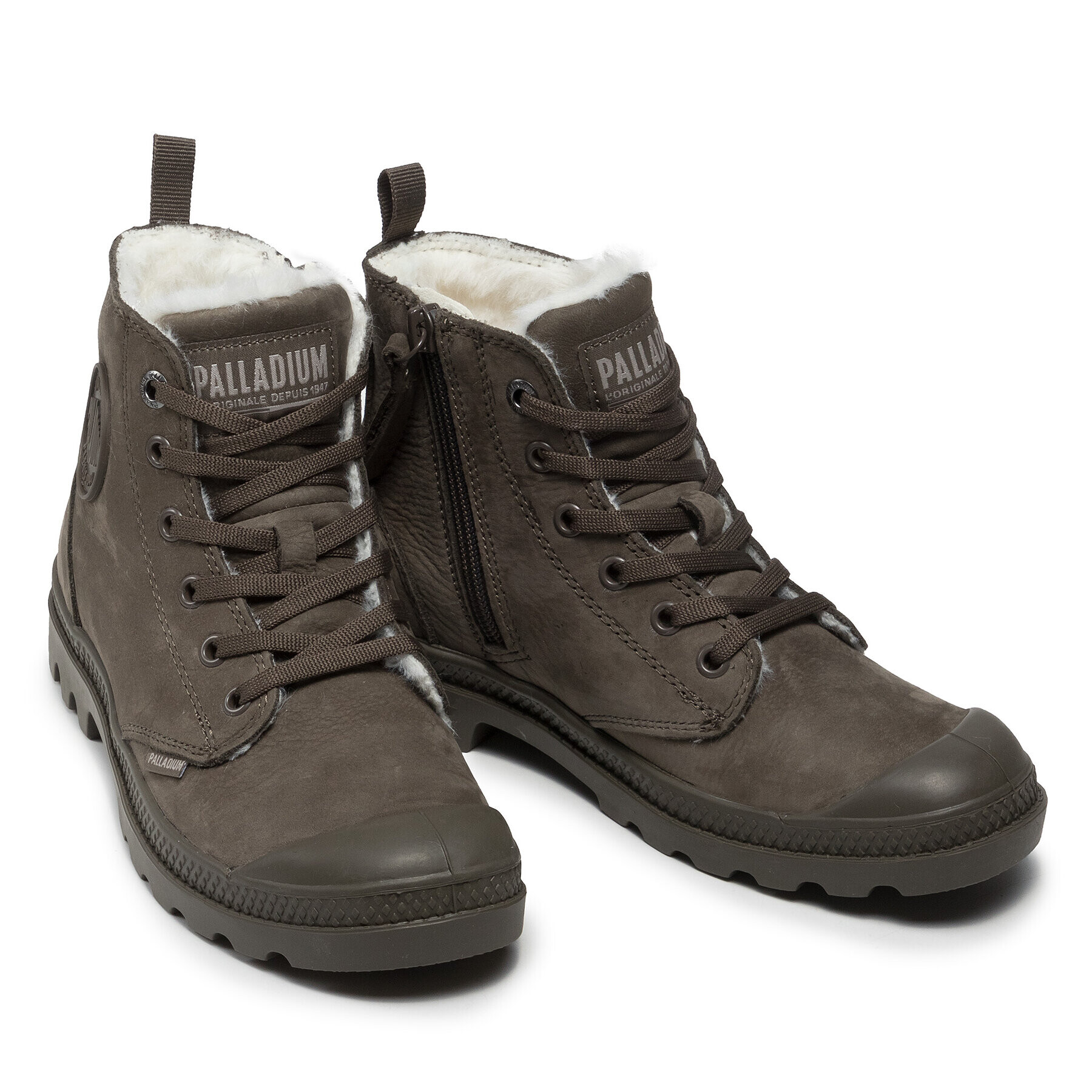 Palladium Trappers Pampa Hi Zip Wl 95982-213-M Verde - Pled.ro