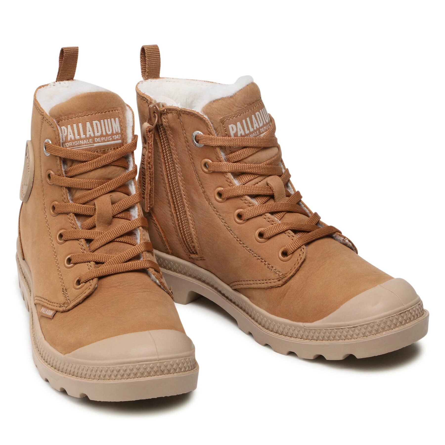 Palladium Trappers Pampa Hi Zip Wl 95982-252-M Maro - Pled.ro