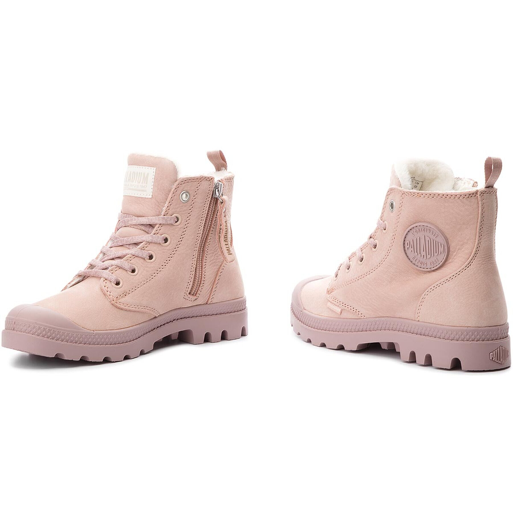 Palladium Trappers Pampa Hi Zip Wl 95982-671-M Roz - Pled.ro