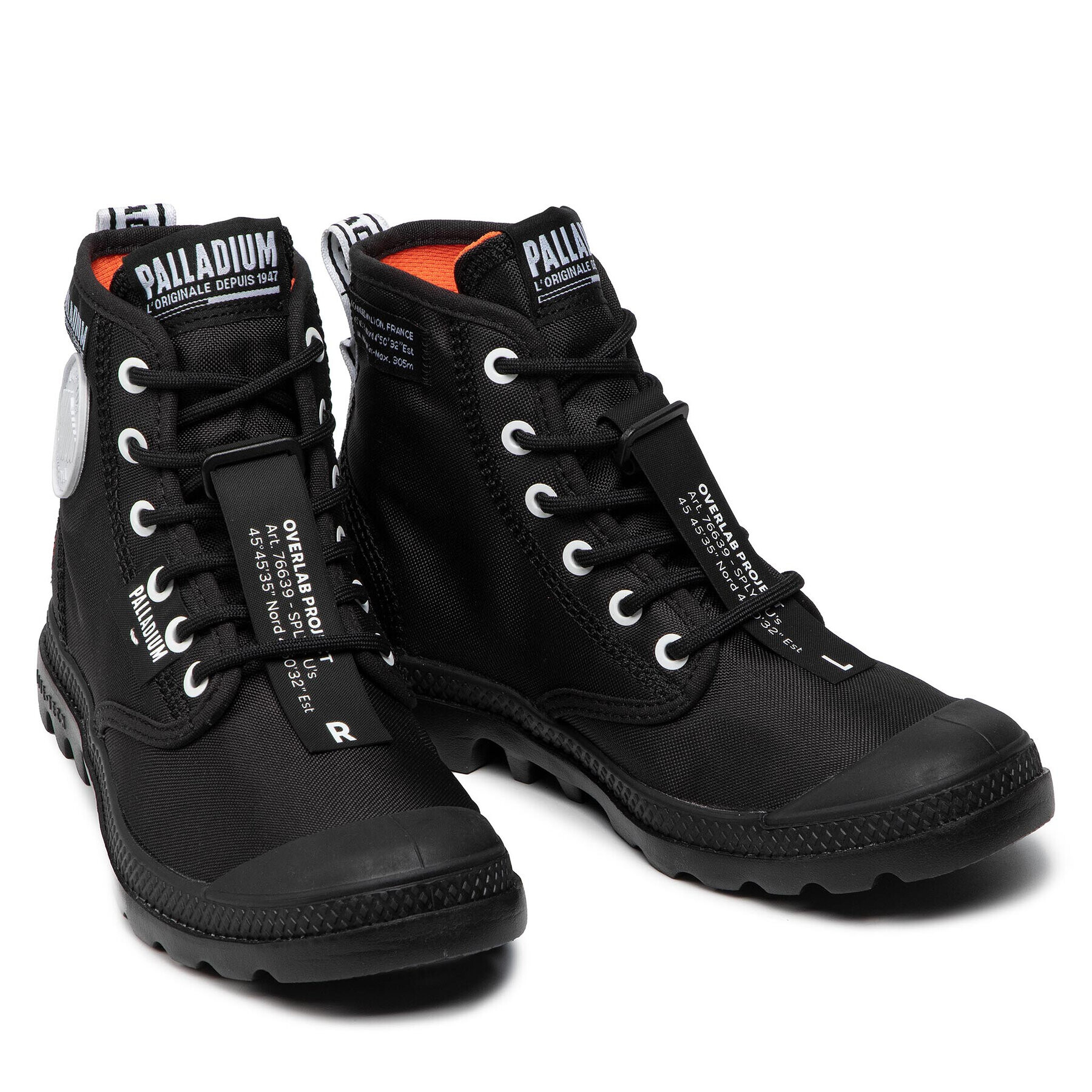 Palladium Trappers Pampa Lite Overlab 76639-001-M Negru - Pled.ro