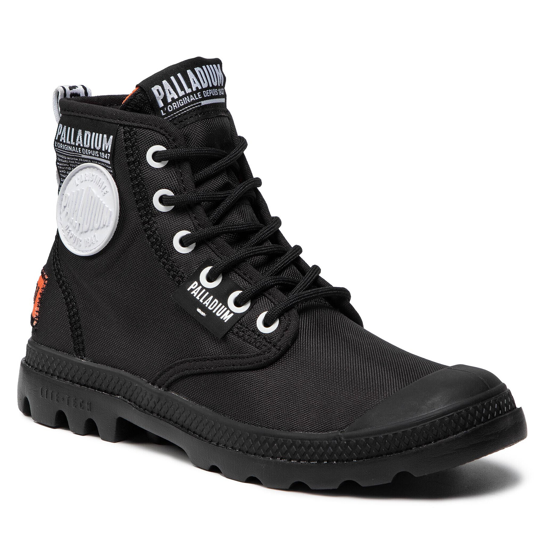 Palladium Trappers Pampa Lite Overlab 76639-001-M Negru - Pled.ro