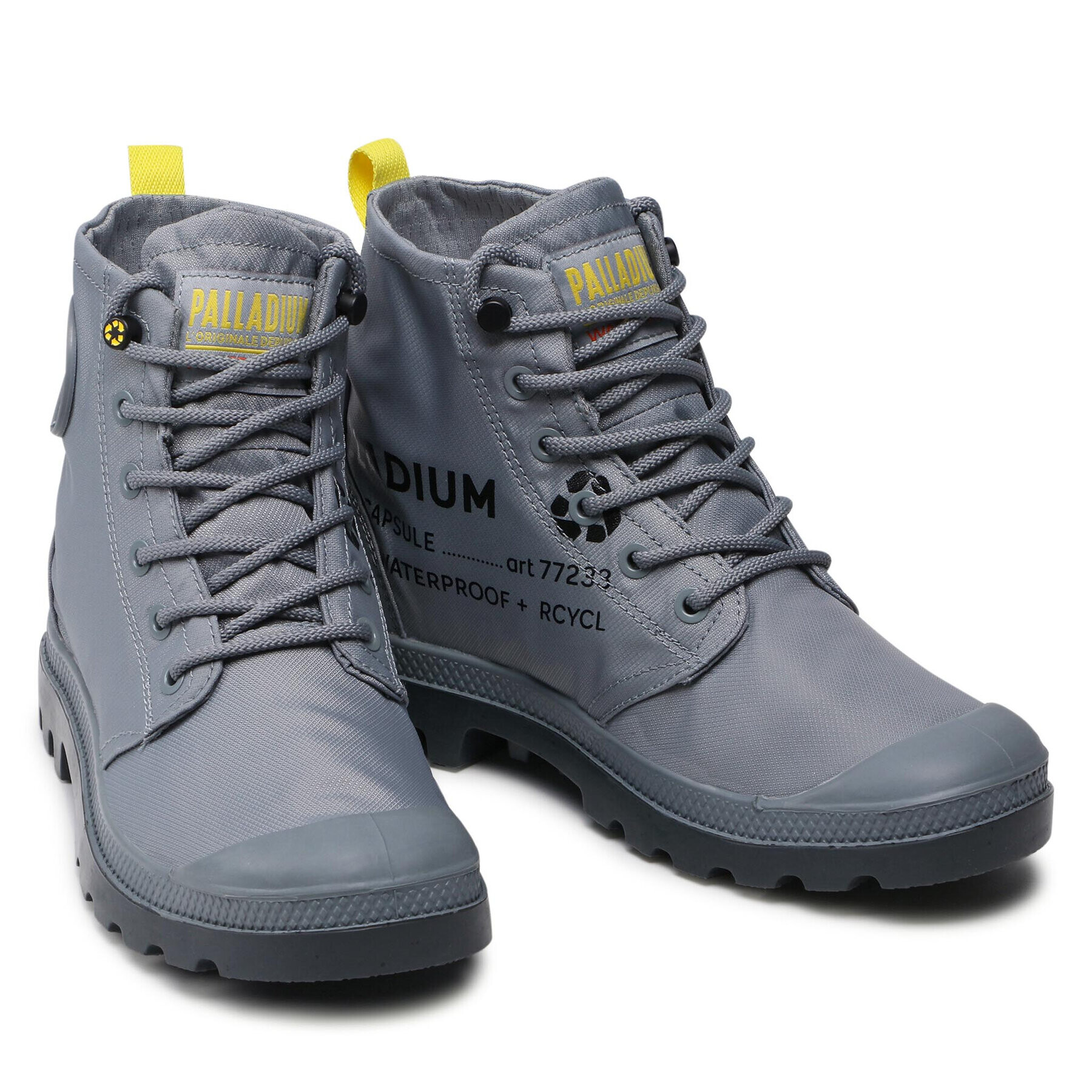 Palladium Trappers Pampa Rcycl Wp+ 2 77233-072-M Gri - Pled.ro