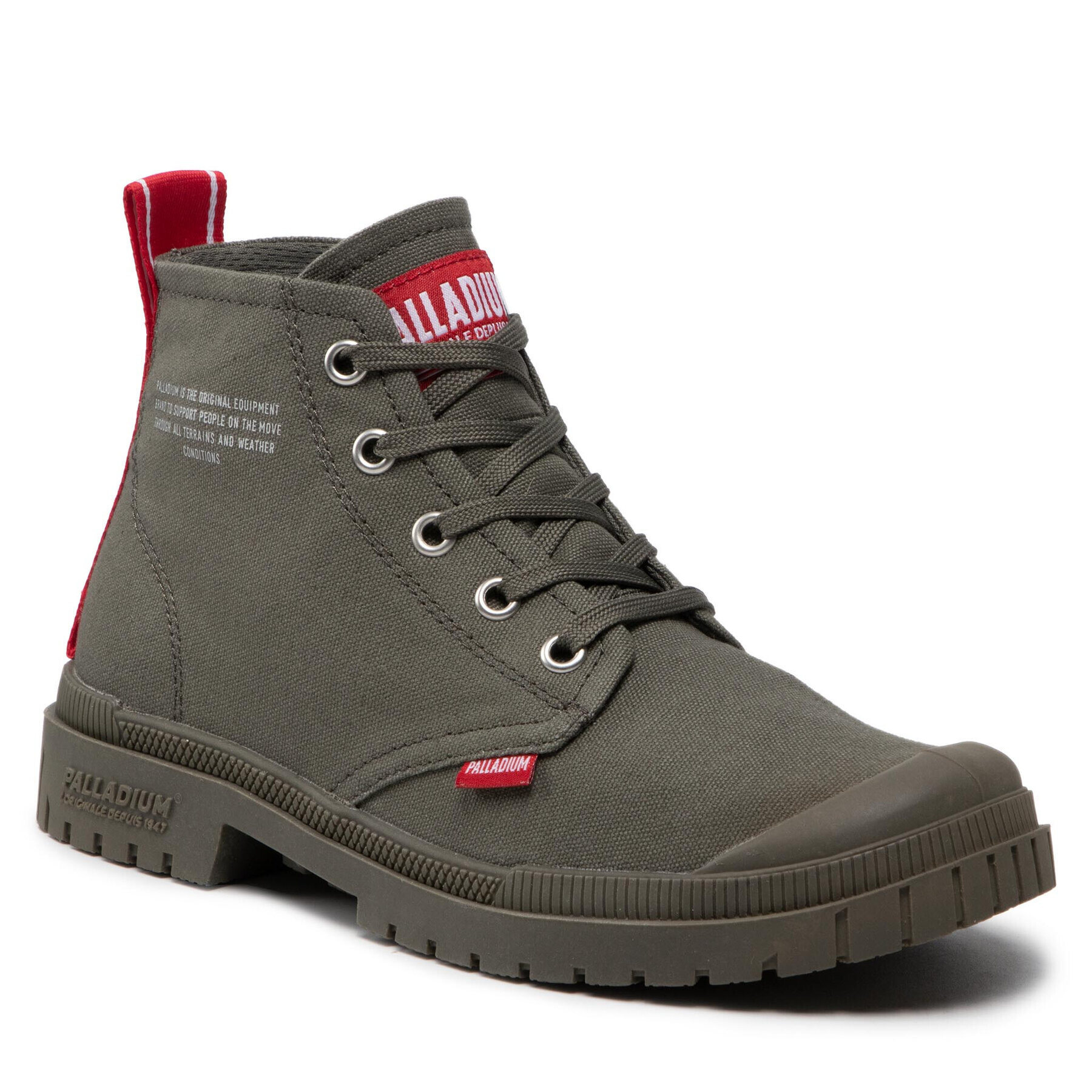 Palladium Trappers Pampa Sp20 Dare 77288-325-M Verde - Pled.ro