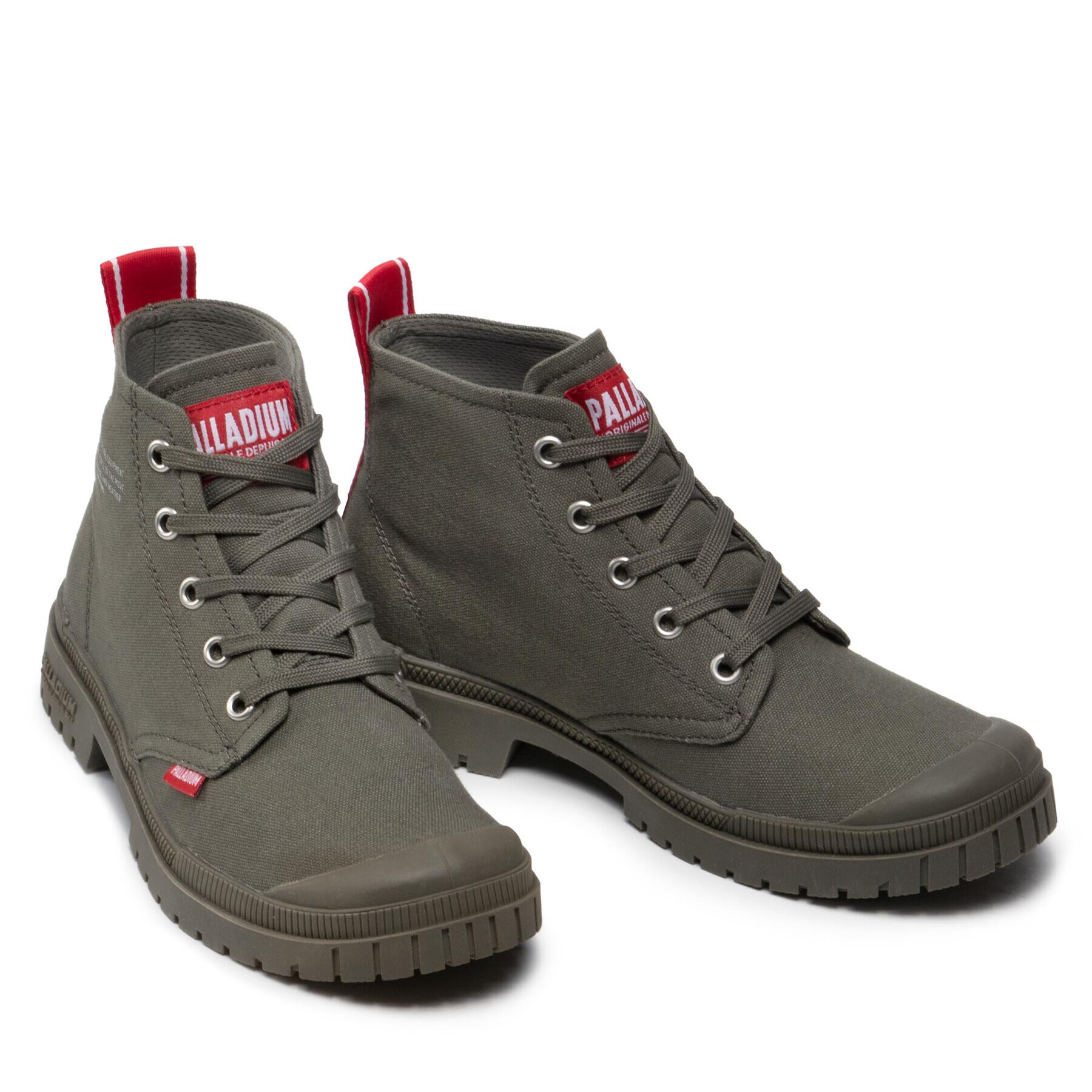 Palladium Trappers Pampa Sp20 Dare 77288-325-M Verde - Pled.ro