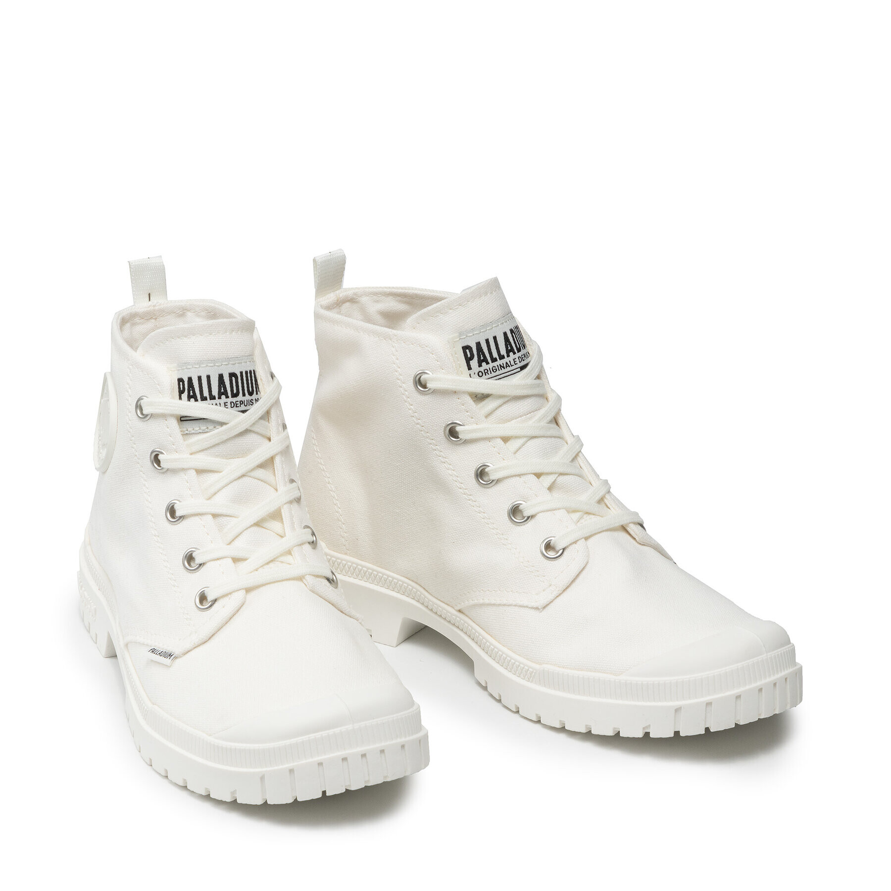 Palladium Trappers Pampa Sp20 Hi Cvs 76838-116-M Alb - Pled.ro