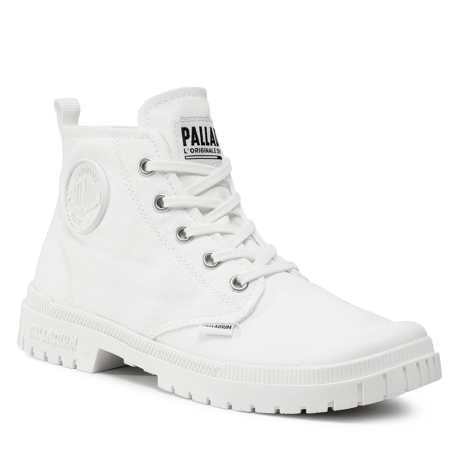 Palladium Trappers Pampa Sp20 Hi Cvs 76838-116-M Alb - Pled.ro