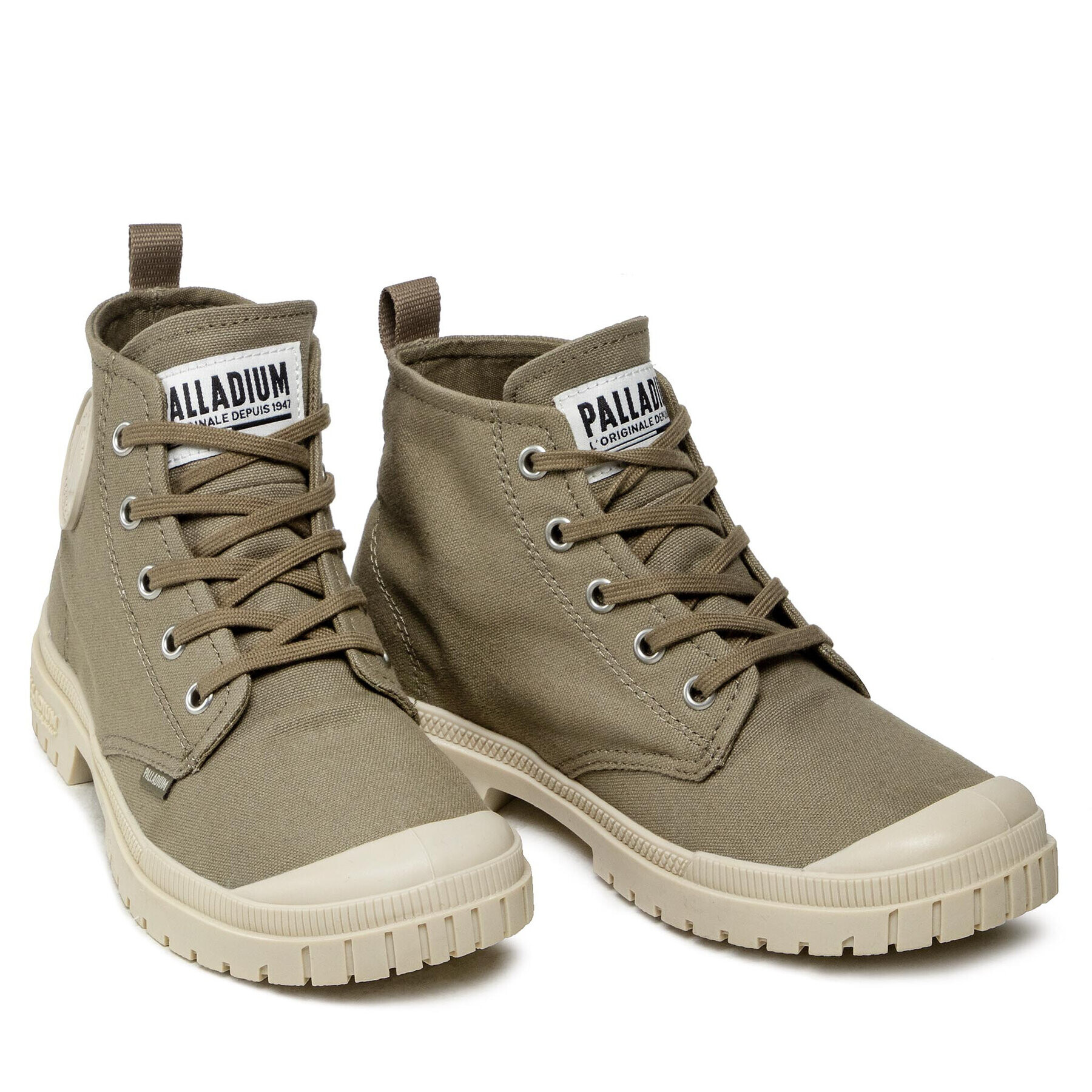 Palladium Trappers Pampa Sp20 Hi Cvs 76838-308-M Verde - Pled.ro