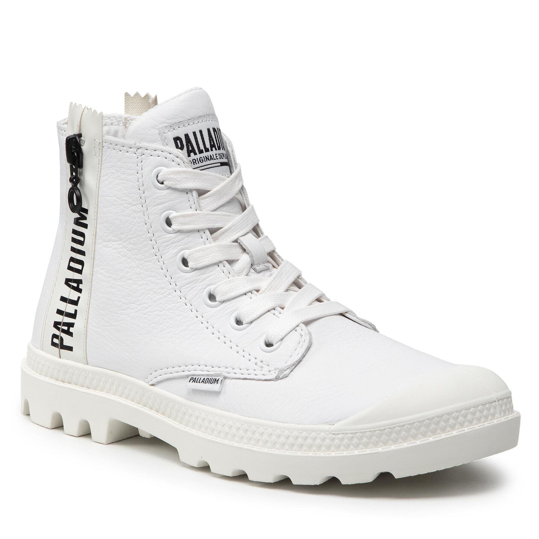 Palladium Trappers Pampa UBN ZIPS LTH 96857-103-M Alb - Pled.ro