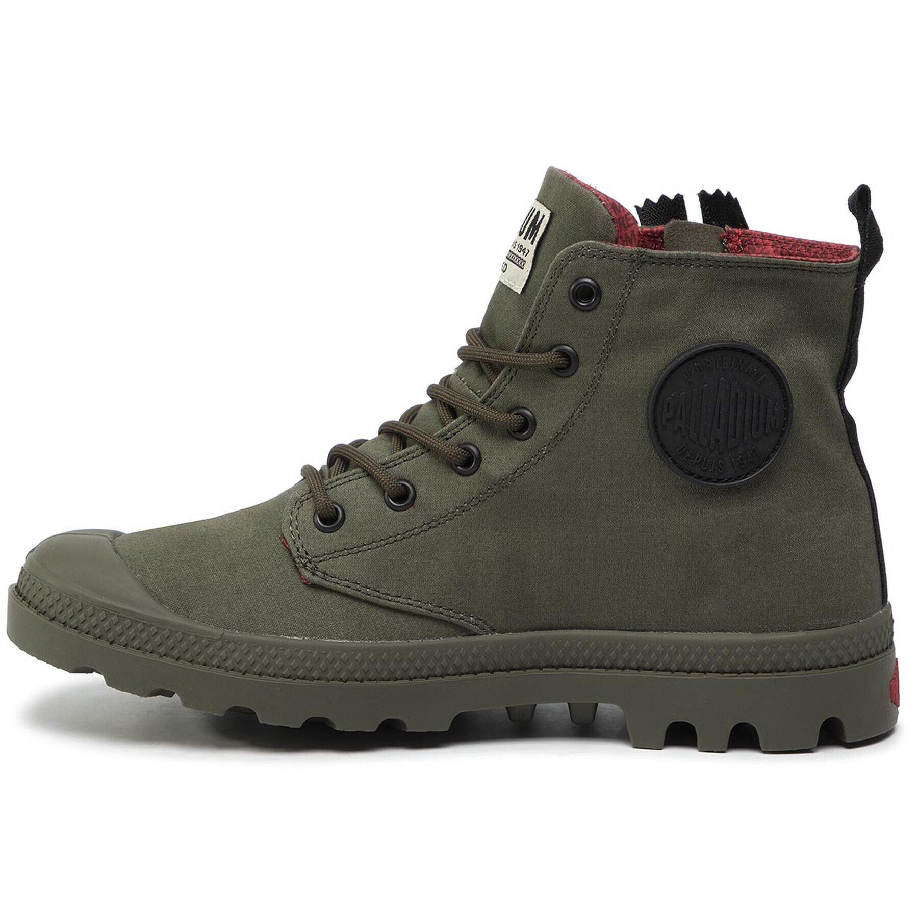 Palladium Trappers Pampa Unzipped 76443-309-M Verde - Pled.ro