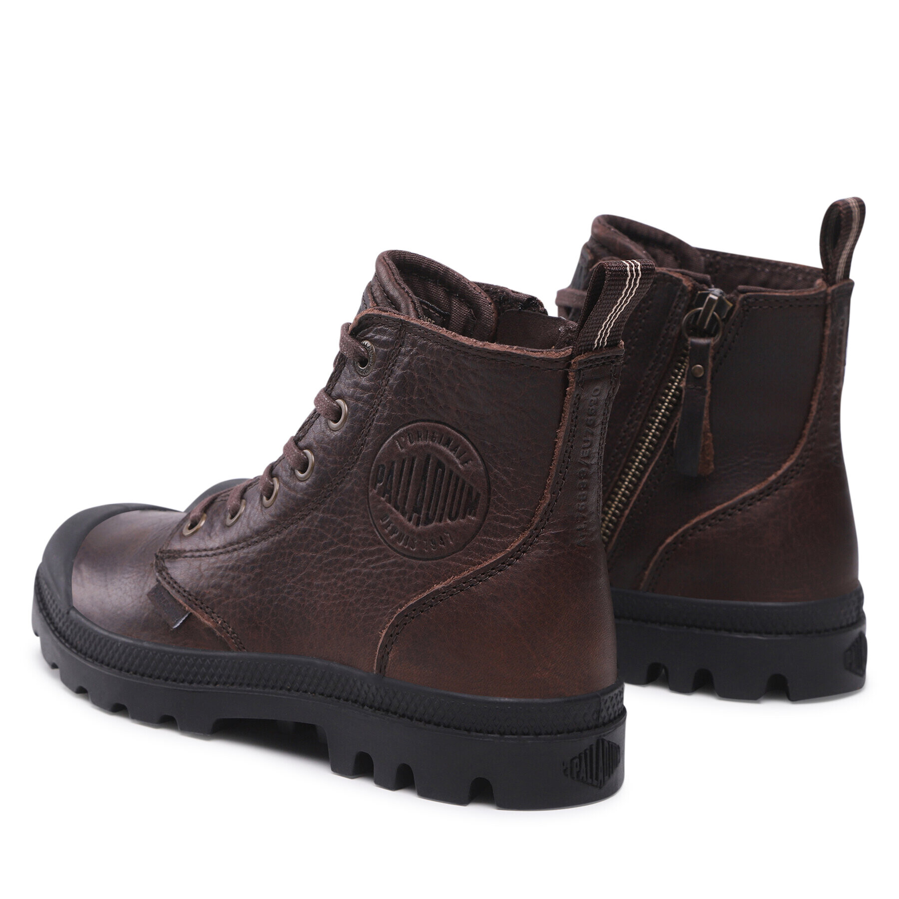 Palladium Trappers Pampa Zip Lth Ess 76888-248-M Maro - Pled.ro