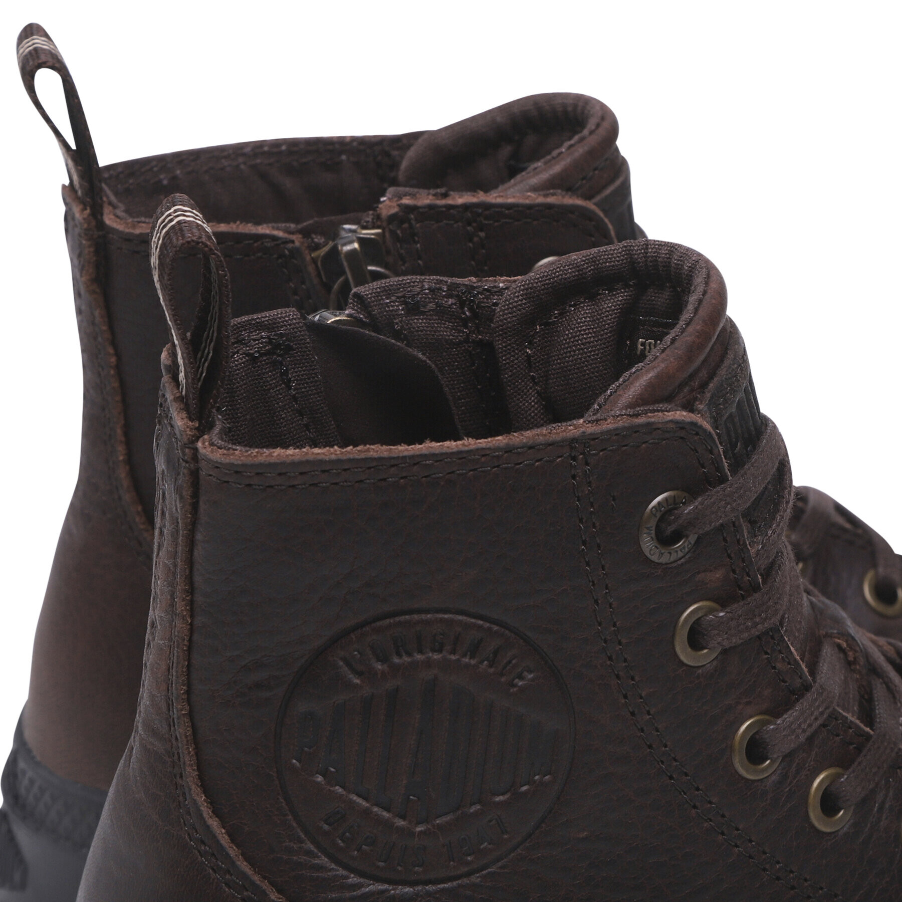 Palladium Trappers Pampa Zip Lth Ess 76888-248-M Maro - Pled.ro