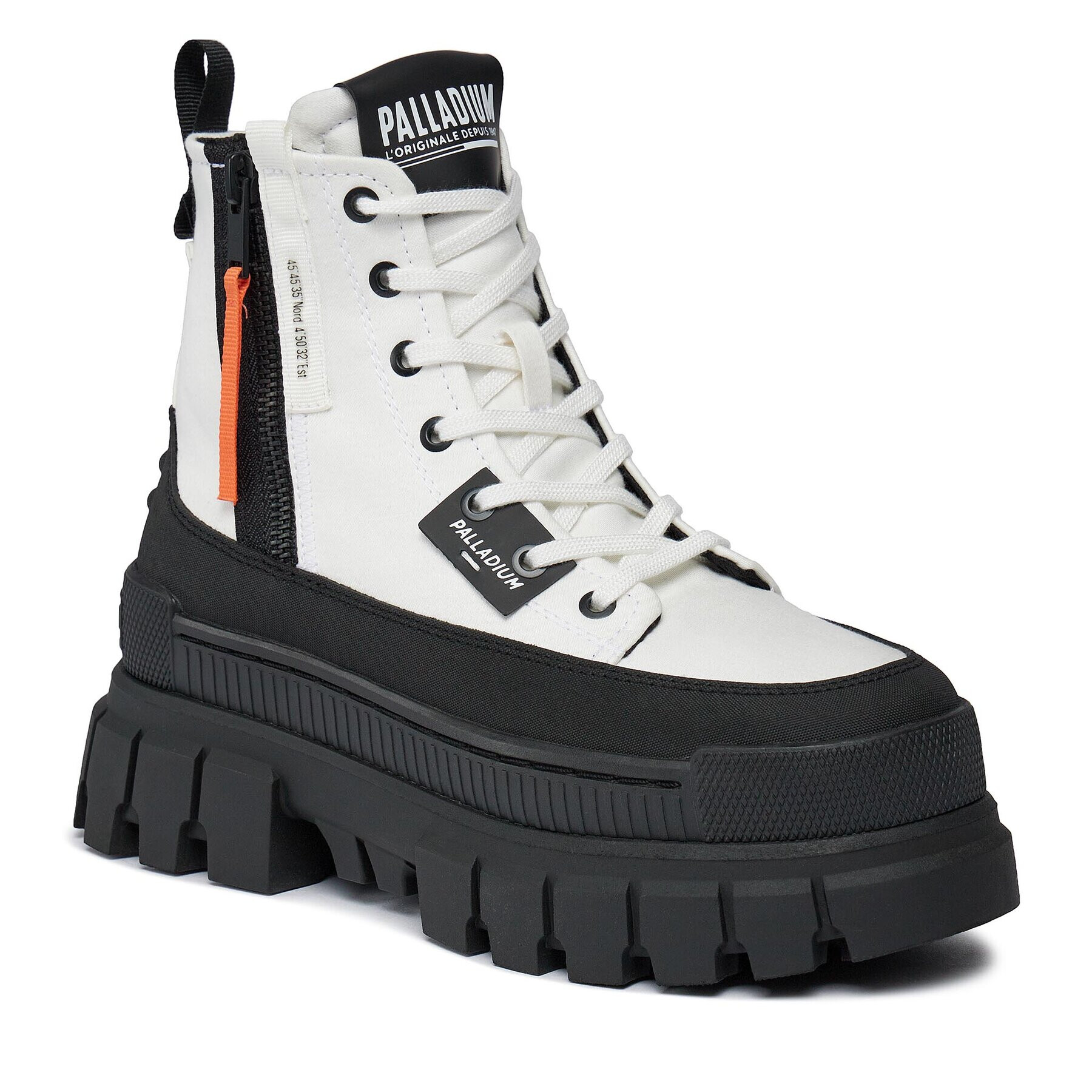 Palladium Trappers Revolt Boot Zip Tx 98860-116-M Alb - Pled.ro