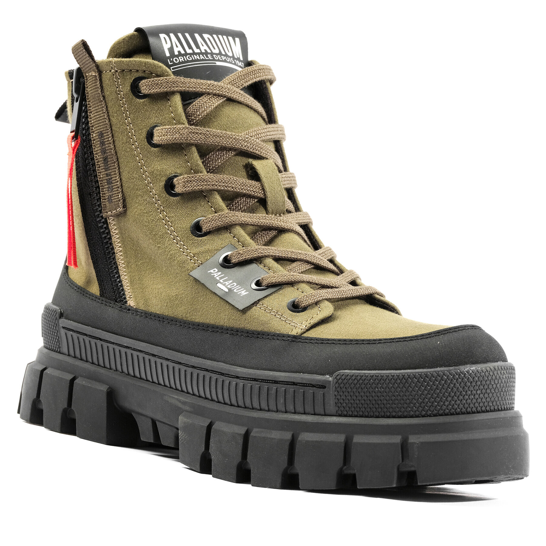 Palladium Trappers Revolt Boot Zip Tx 98860-325-M Kaki - Pled.ro