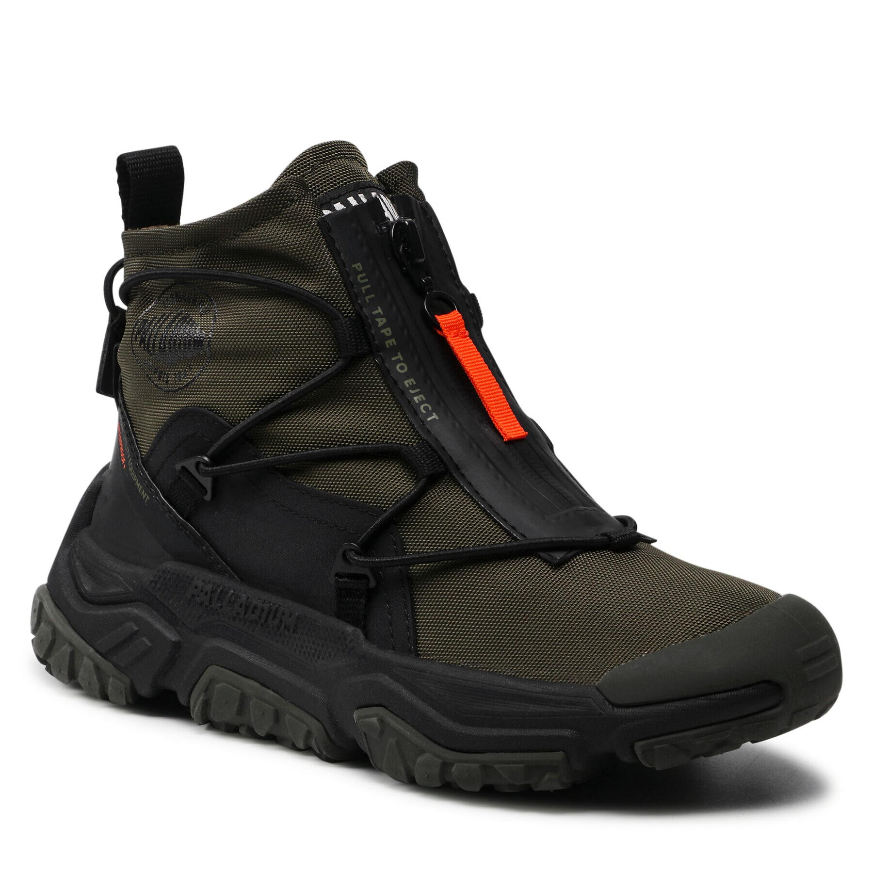 Palladium Trekkings Off-Grid Hi Zip Wp+ 77169-309-M Verde - Pled.ro