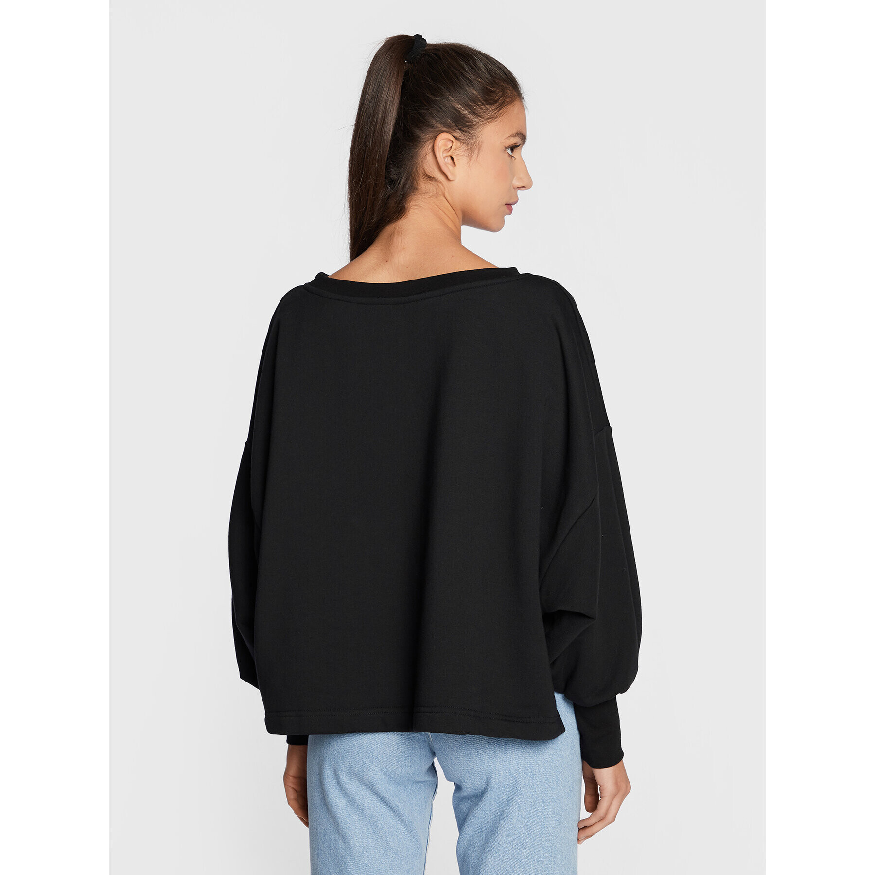 Paprocki & Brzozowski Bluză BLUZCOM2145 Negru Oversize - Pled.ro