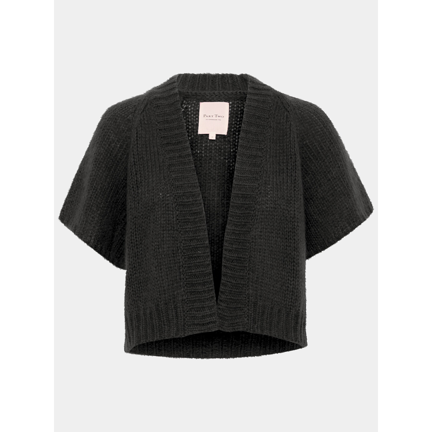 Part Two Cardigan Diamina 30308188 Negru Regular Fit - Pled.ro