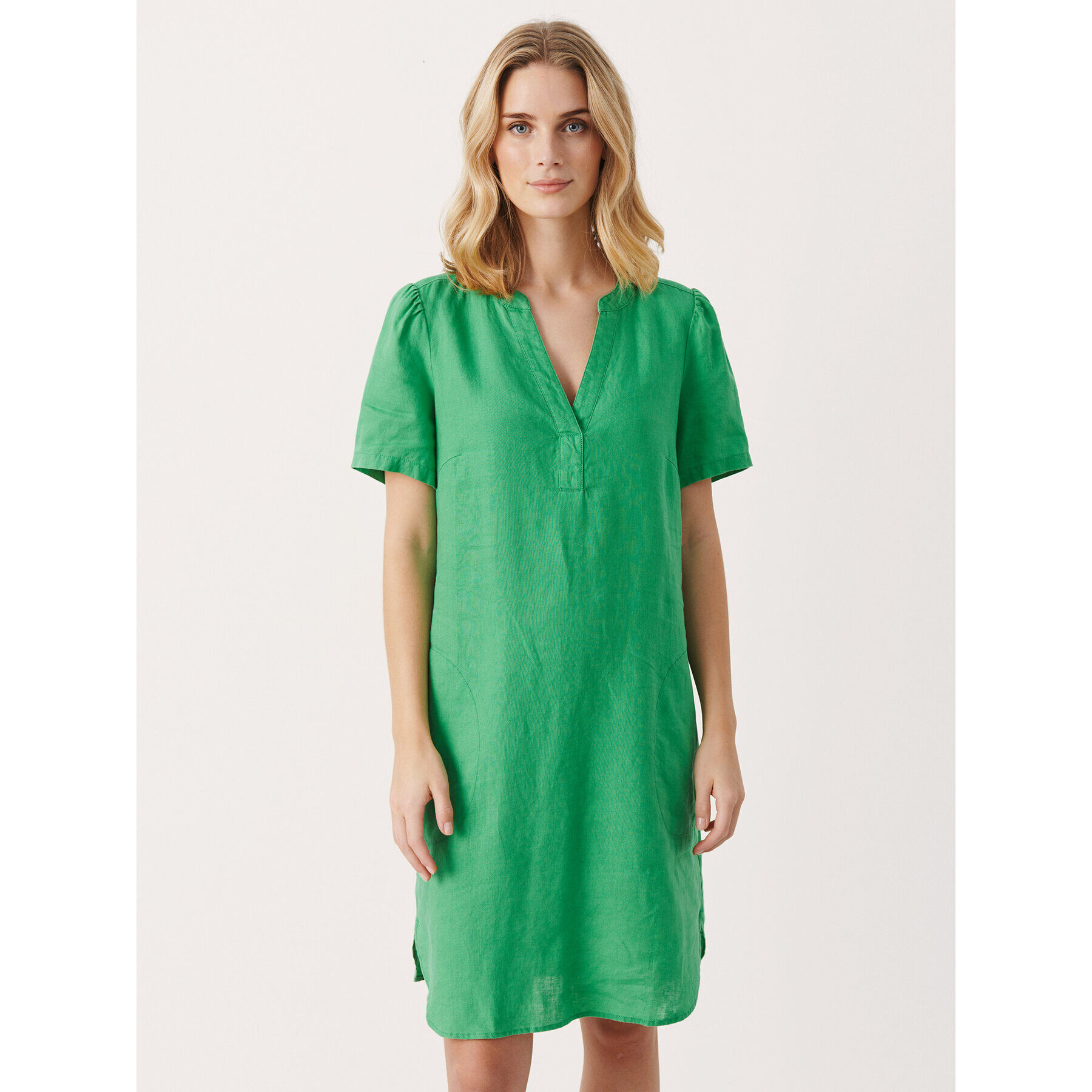 Part Two Rochie de zi Aminase 30306783 Verde Regular Fit - Pled.ro