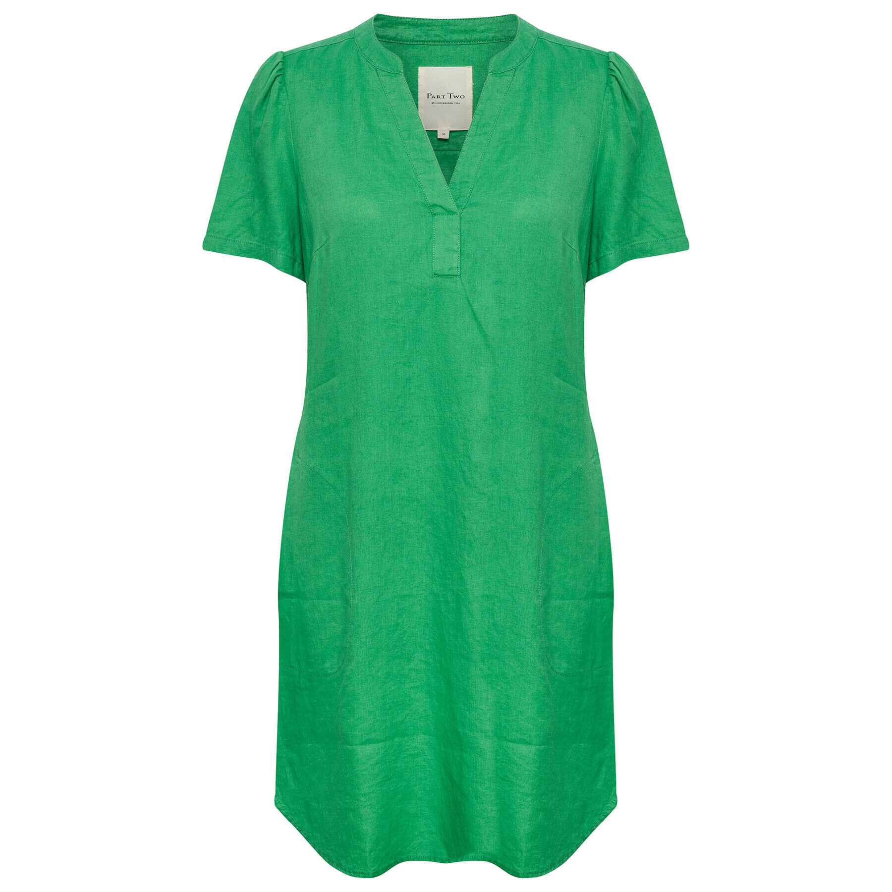 Part Two Rochie de zi Aminase 30306783 Verde Regular Fit - Pled.ro