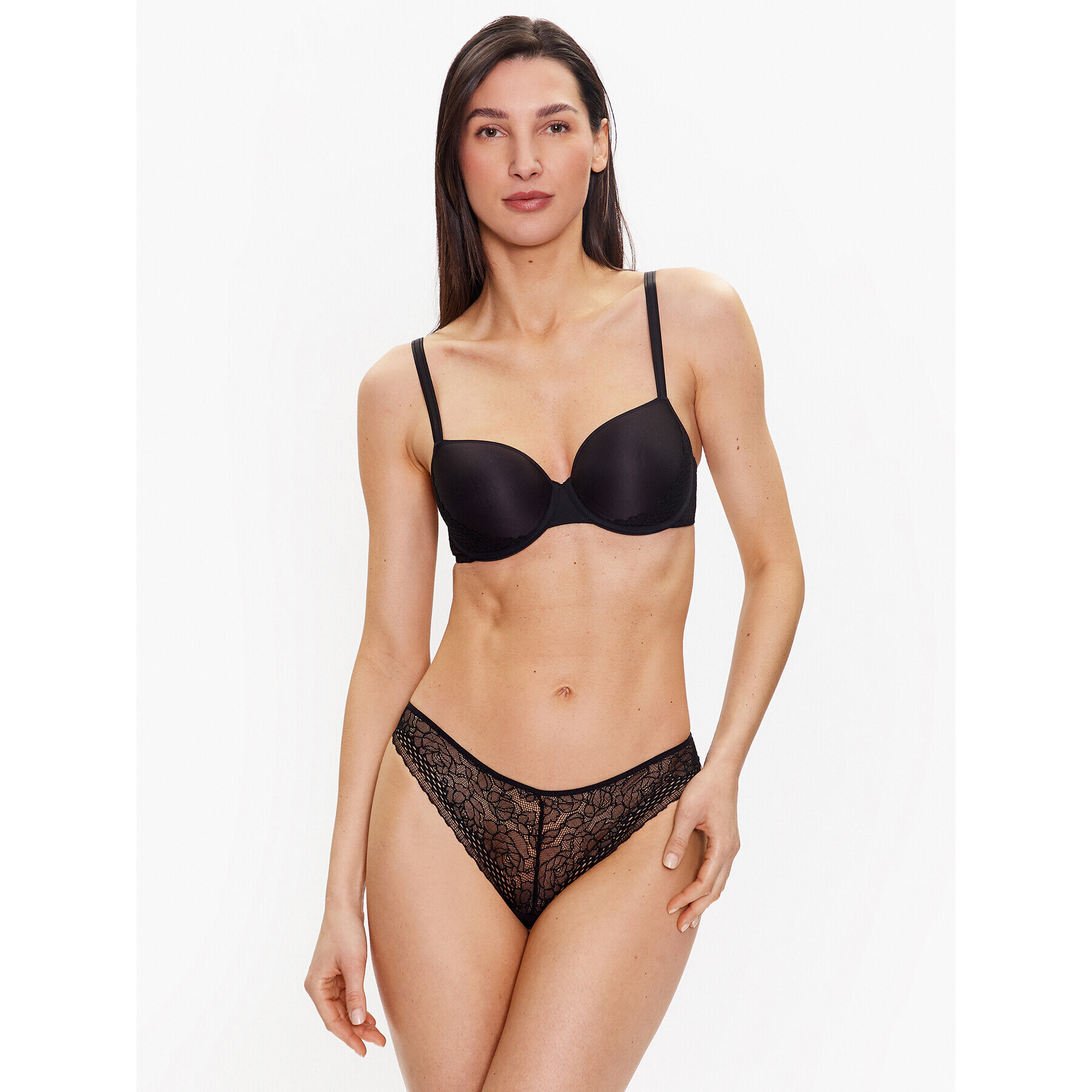 Passionata by Chantelle Chilot tanga P40L70 Negru - Pled.ro