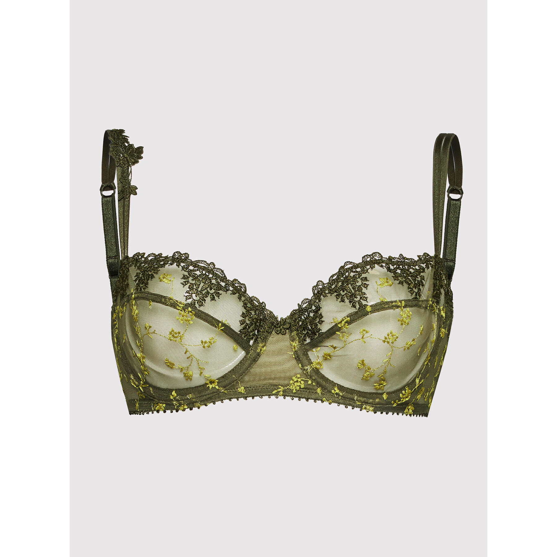 Passionata by Chantelle Sutien Balconette White Nights P40650 Verde - Pled.ro