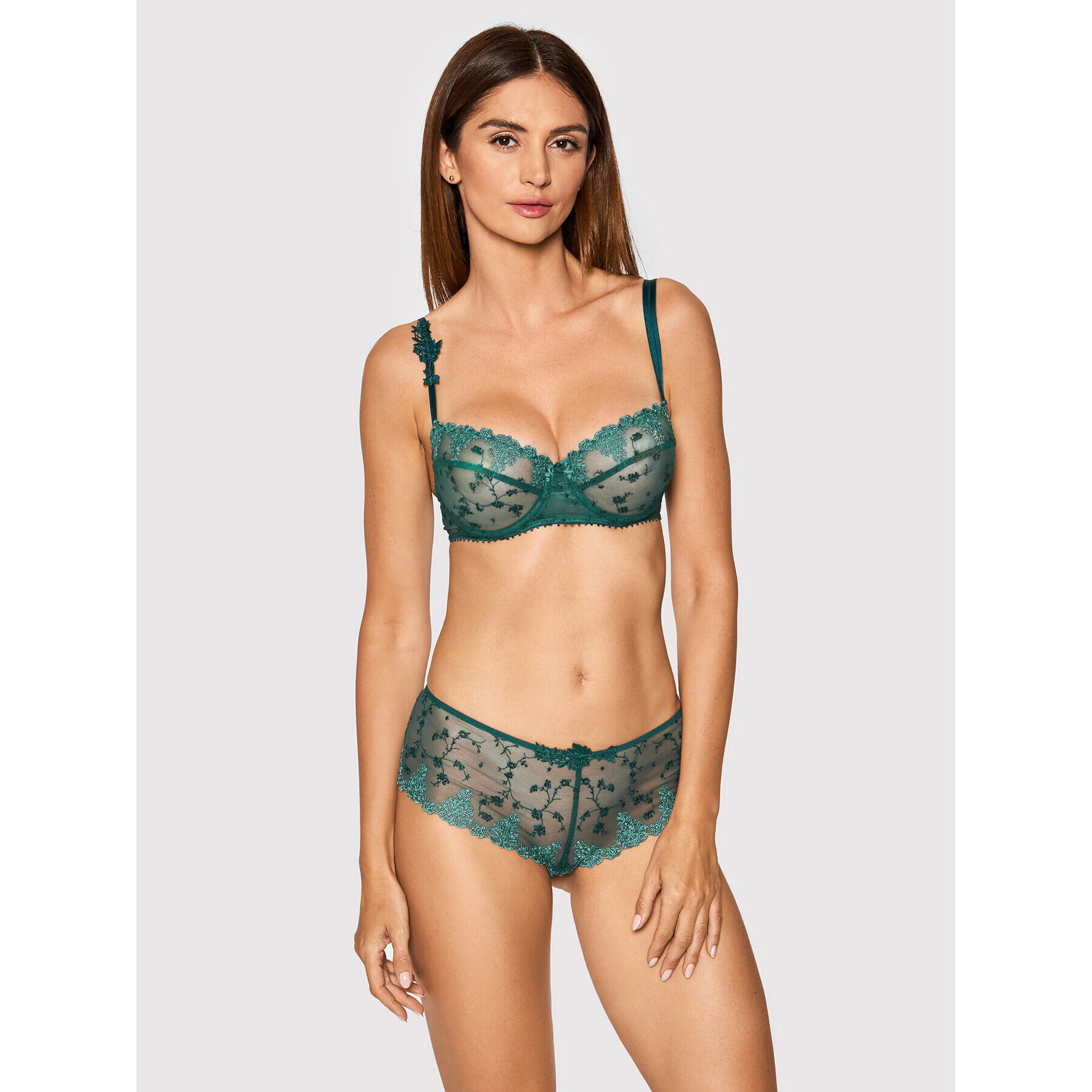 Passionata by Chantelle Sutien Balconette White Nights P40650 Verde - Pled.ro