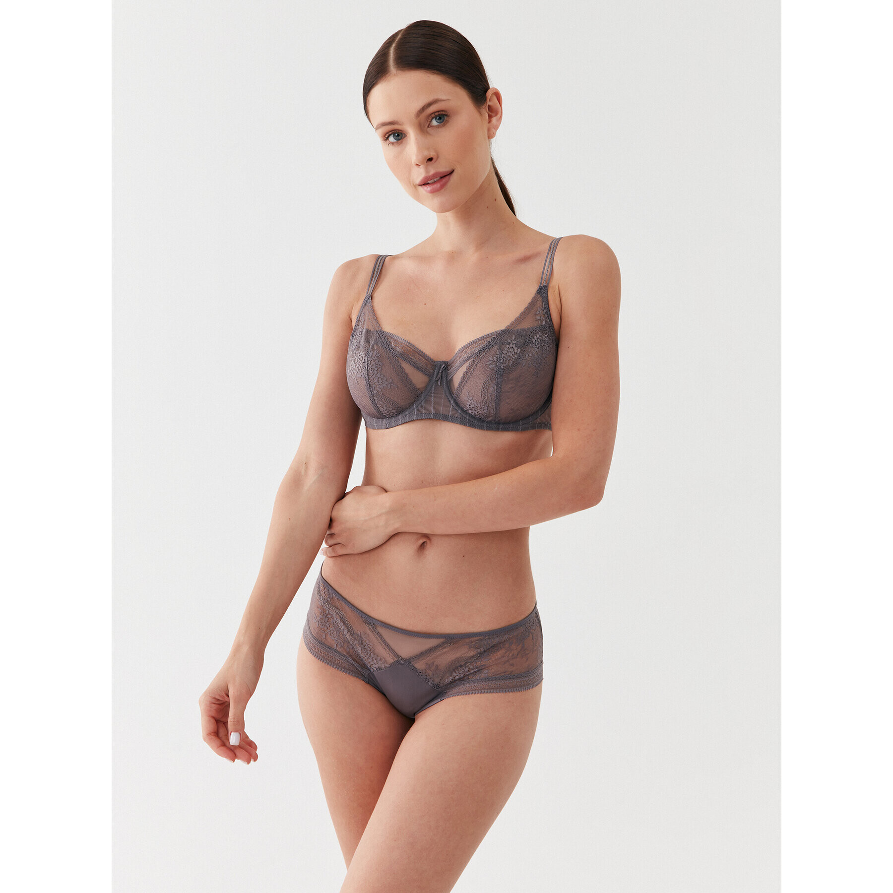 Passionata by Chantelle Sutien cu armătură Maddie P47H10 Gri - Pled.ro