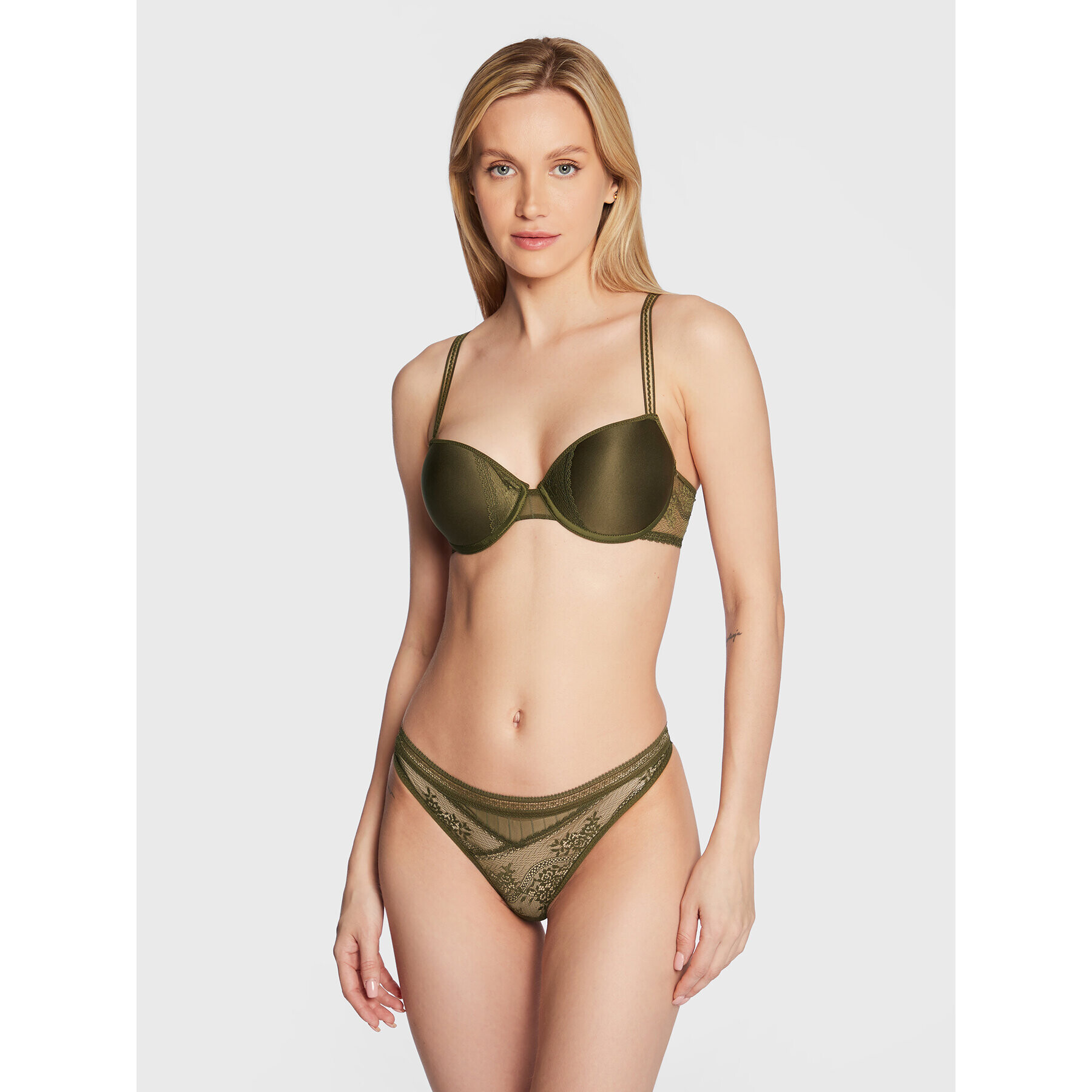 Passionata by Chantelle Sutien cu armătură Maddie P47H90 Verde - Pled.ro