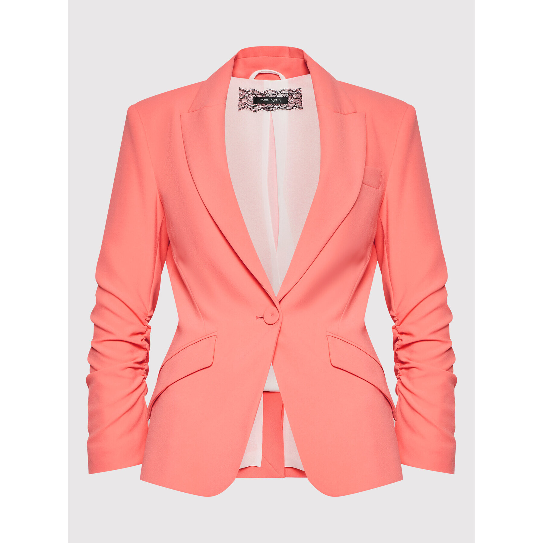 Patrizia Pepe Blazer 2S1419/A049-R747 Roz Slim Fit - Pled.ro