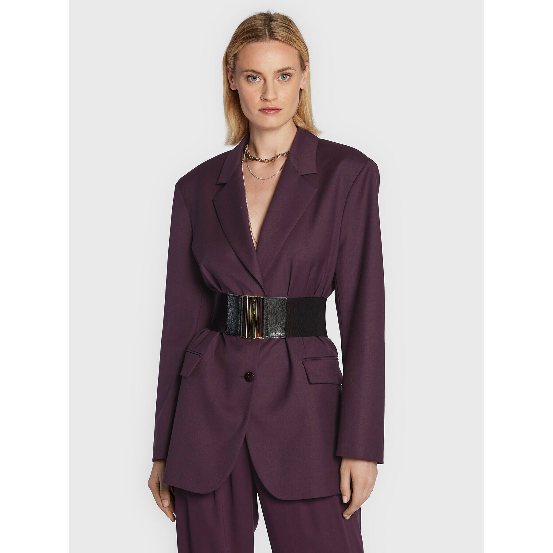 Patrizia Pepe Sacou 8S0442/A106-M424 Violet Oversize - Pled.ro