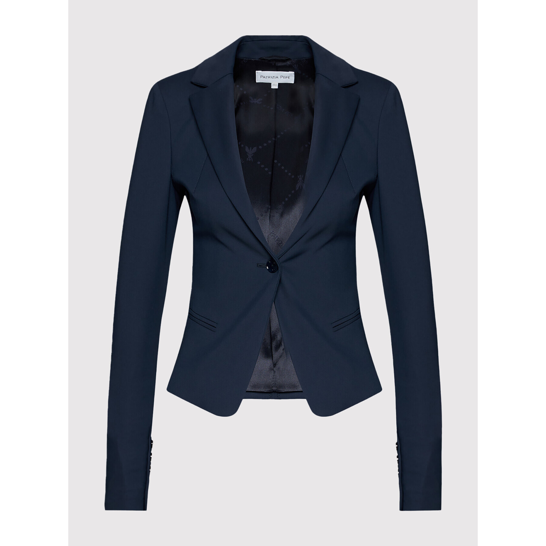 Patrizia Pepe Blazer CSA501/AQ39-C789 Bleumarin Slim Fit - Pled.ro