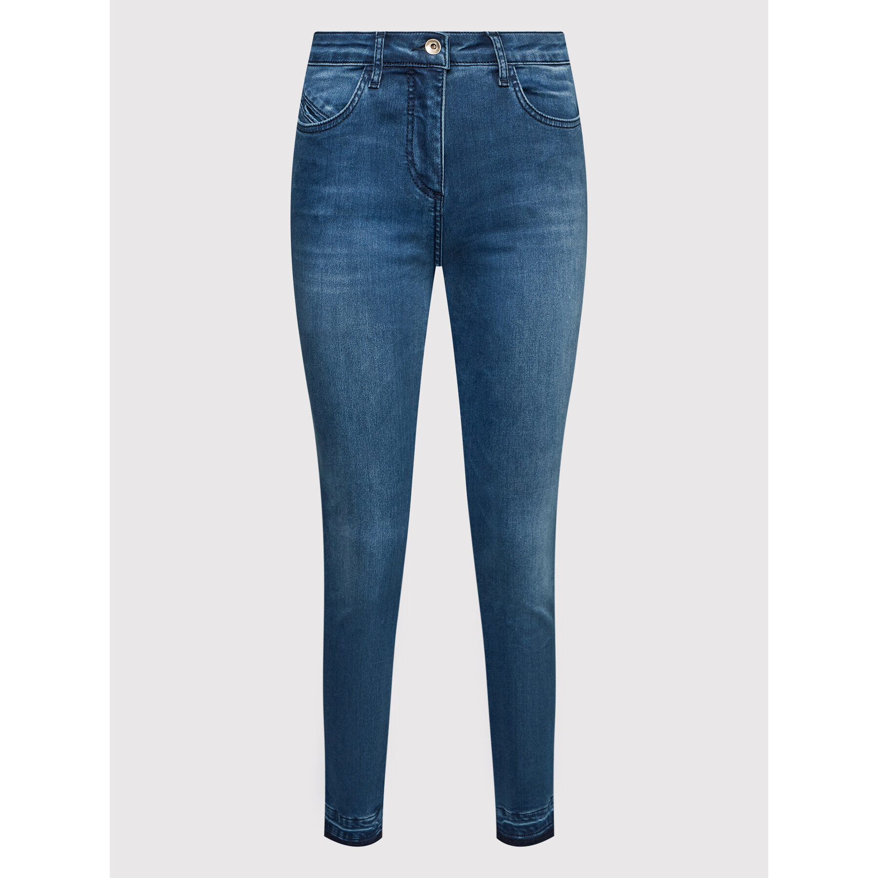 Patrizia Pepe Blugi CP0509/D1HIB-C899 Bleumarin Skinny Fit - Pled.ro