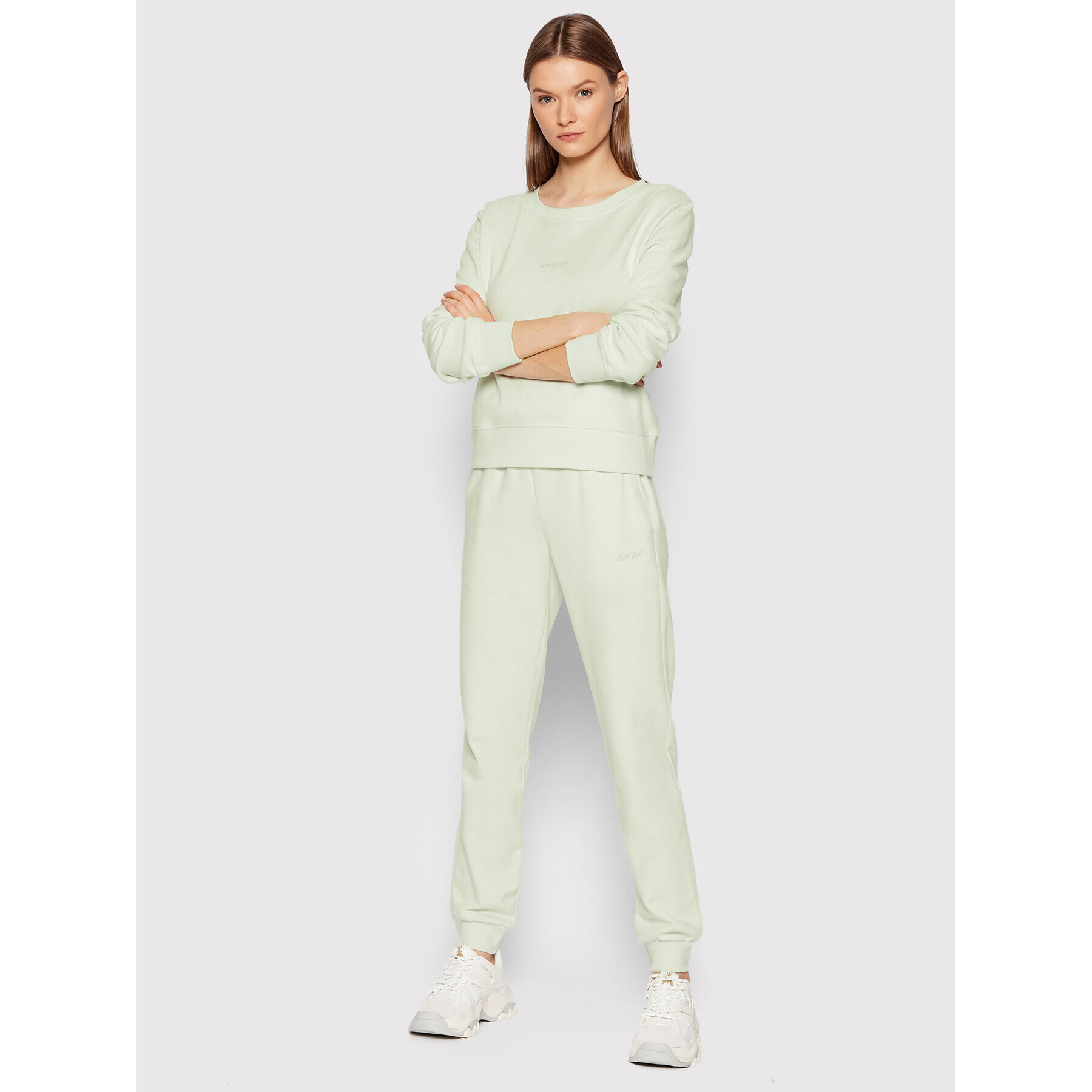 Patrizia Pepe Bluză 8M1412/J017-G525 Verde Regular Fit - Pled.ro