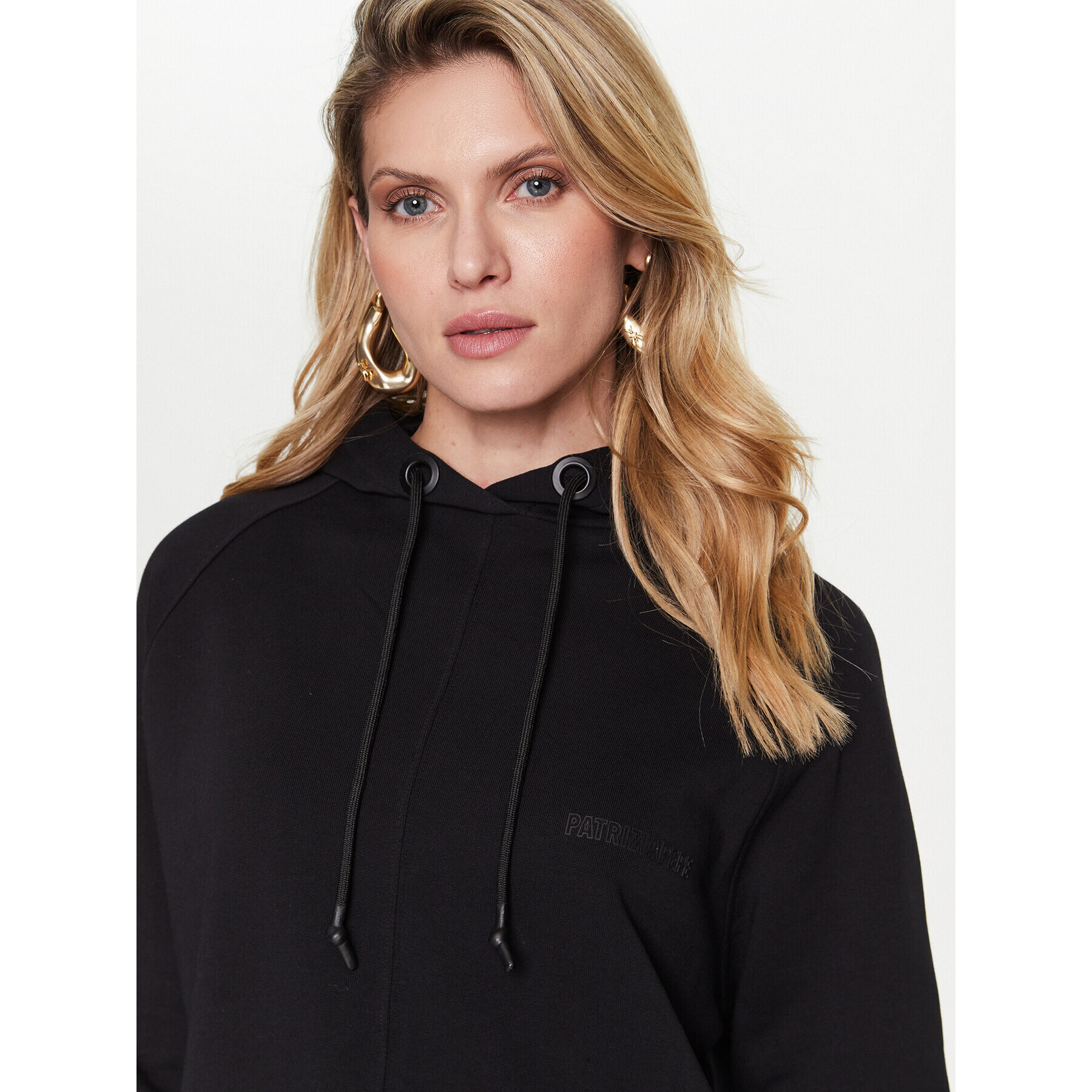 Patrizia Pepe Bluză 8M1495/J096-K103 Negru Regular Fit - Pled.ro