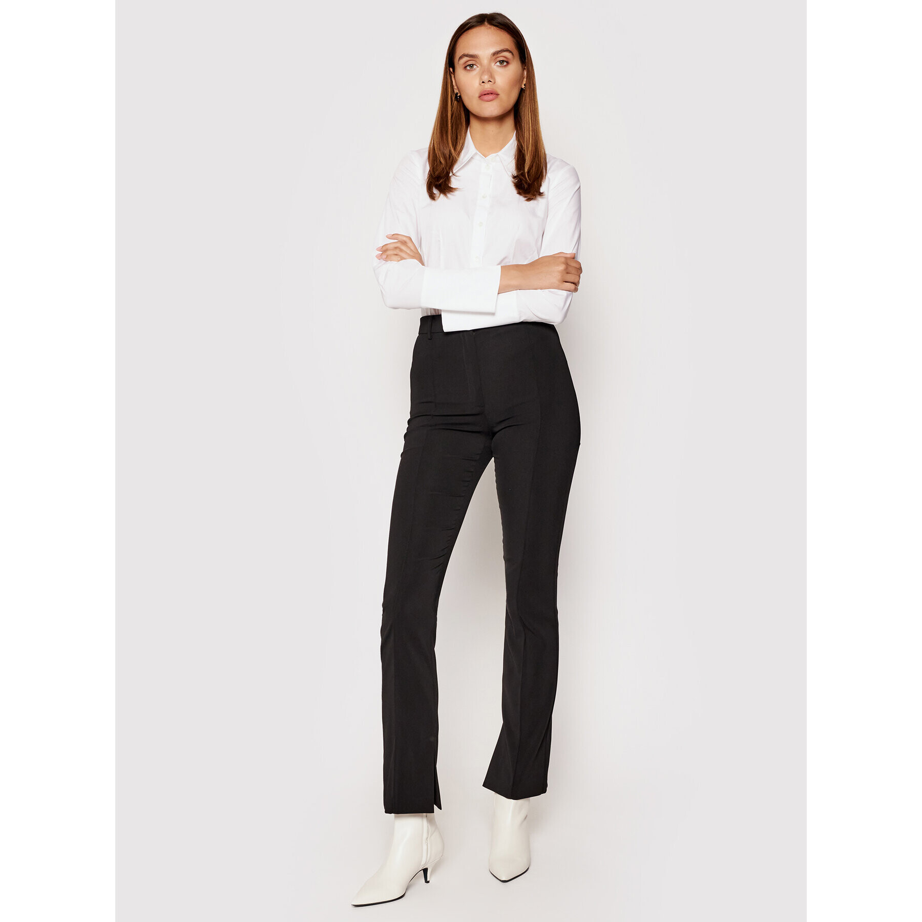 Patrizia Pepe Cămașă 8C0465/AB01-W103 Alb Slim Fit - Pled.ro