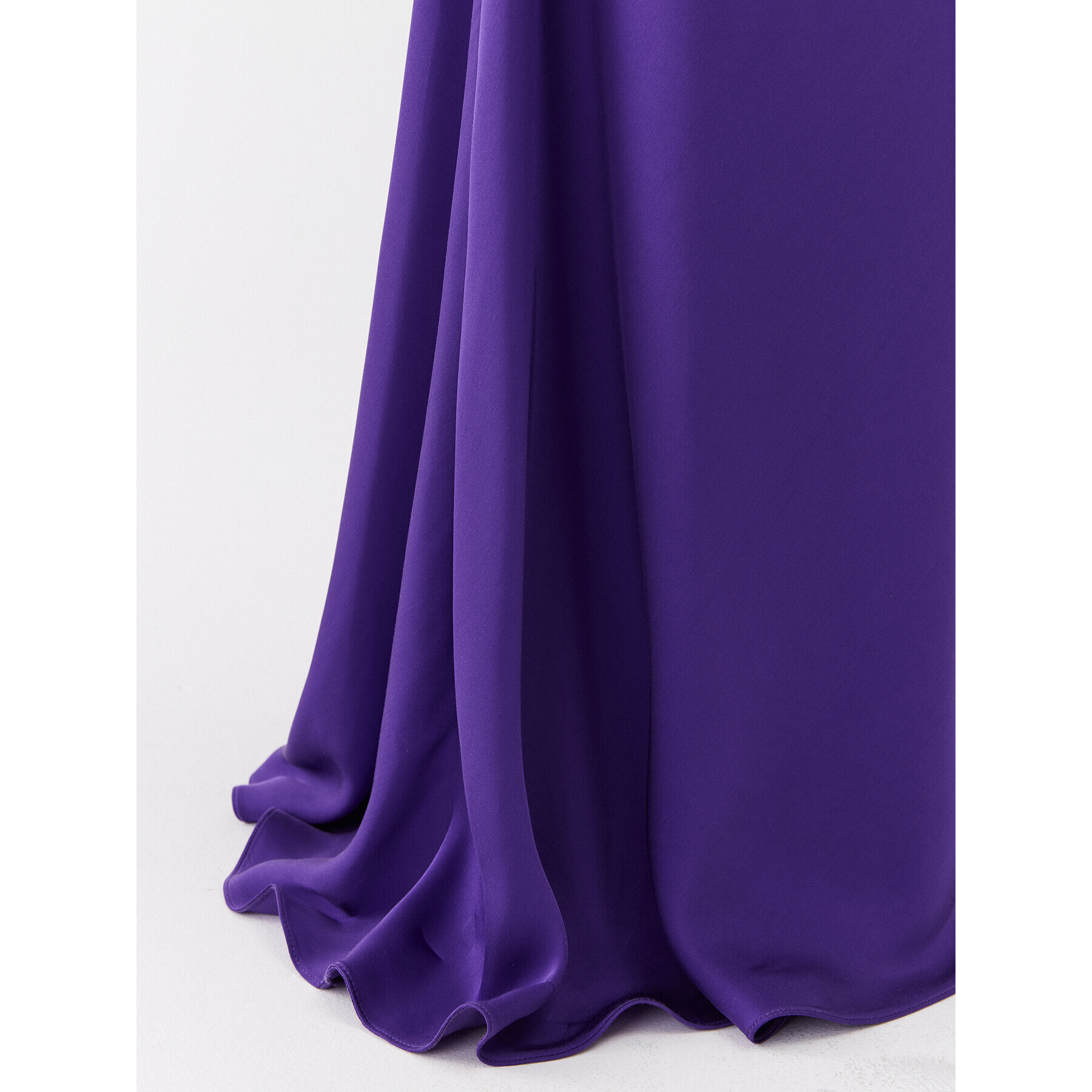 Patrizia Pepe Fustă maxi 2G0911/A262-M448 Violet Regular Fit - Pled.ro