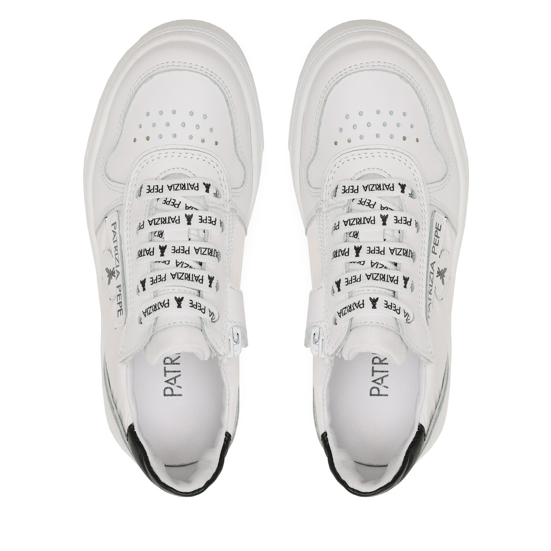 Patrizia Pepe Sneakers PJ205.06 S Alb - Pled.ro