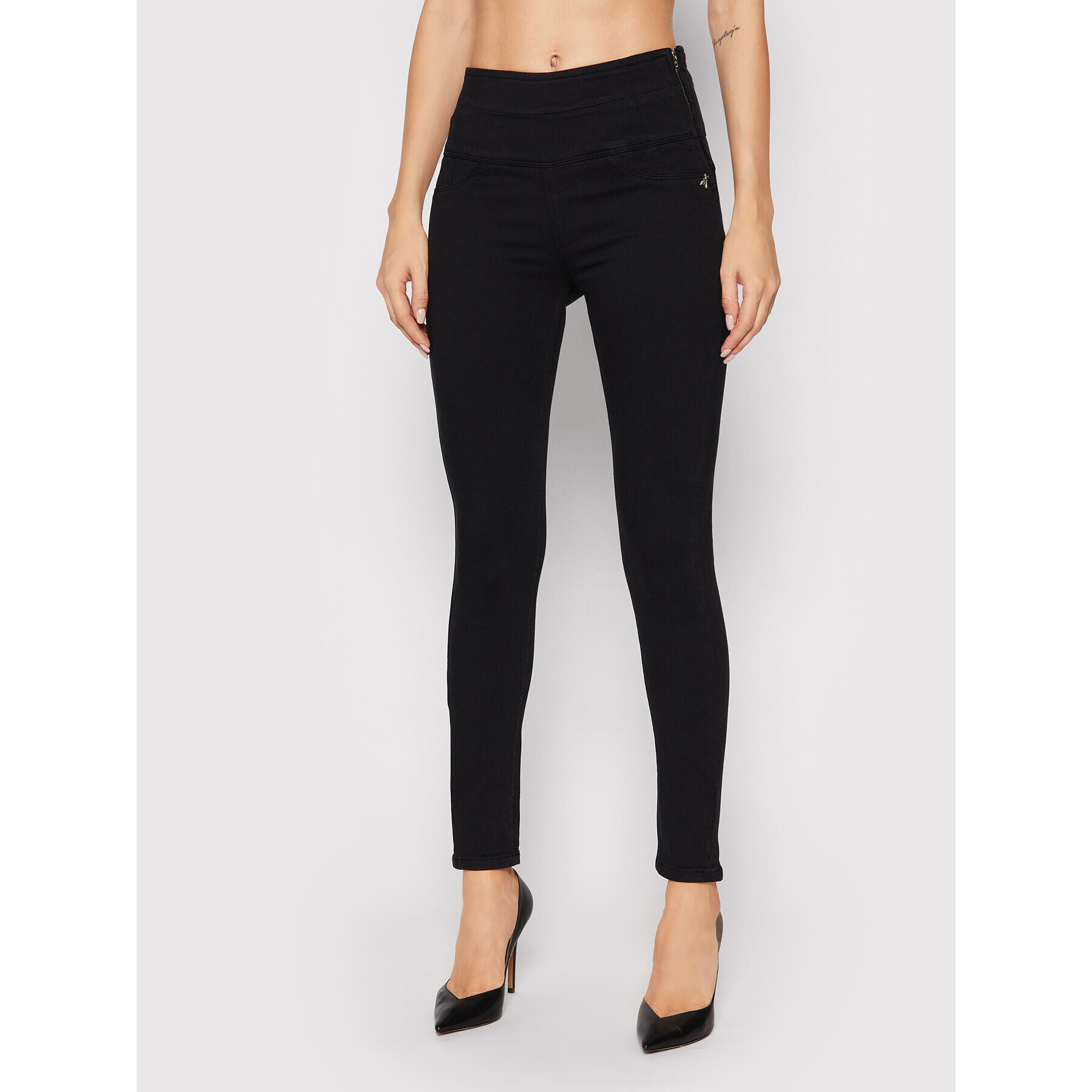 Patrizia Pepe Jeggings CP0367/DS04-K103 Negru Skinny Fit - Pled.ro